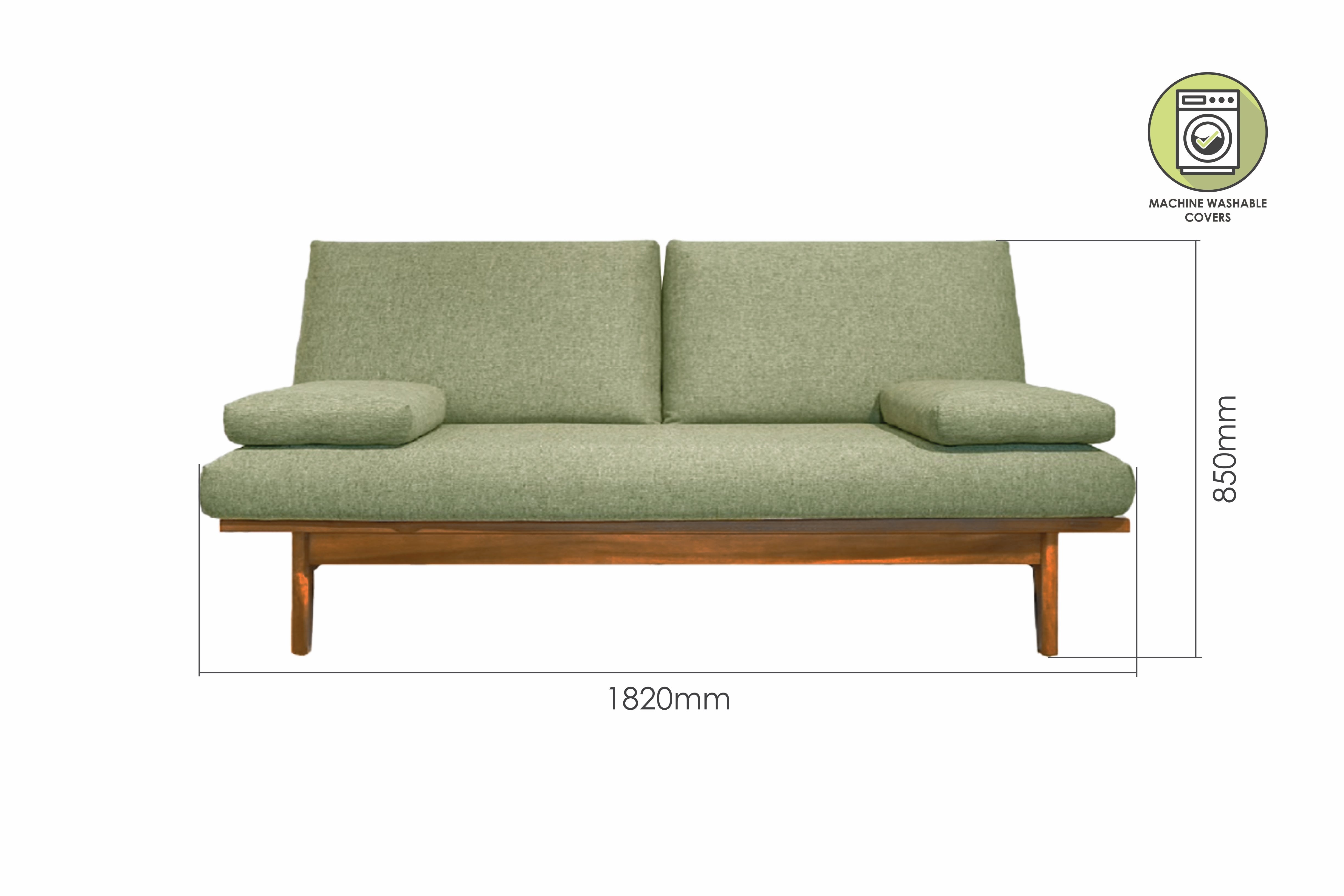 LUTA SOFA 3 SEATER