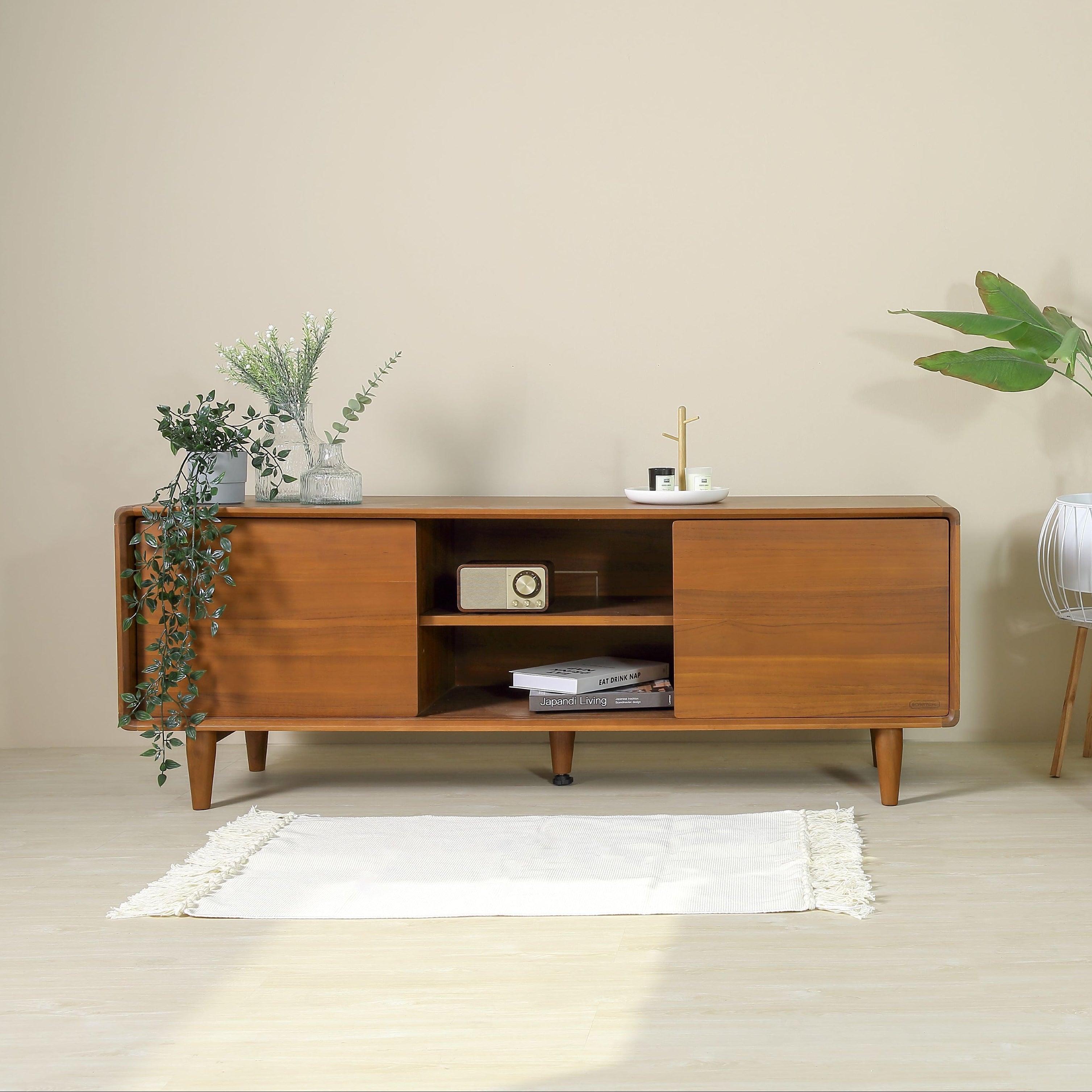 ENKEL 150CM TV SIDEBOARD | TV Sideboard - Living - Scanteak Singapore