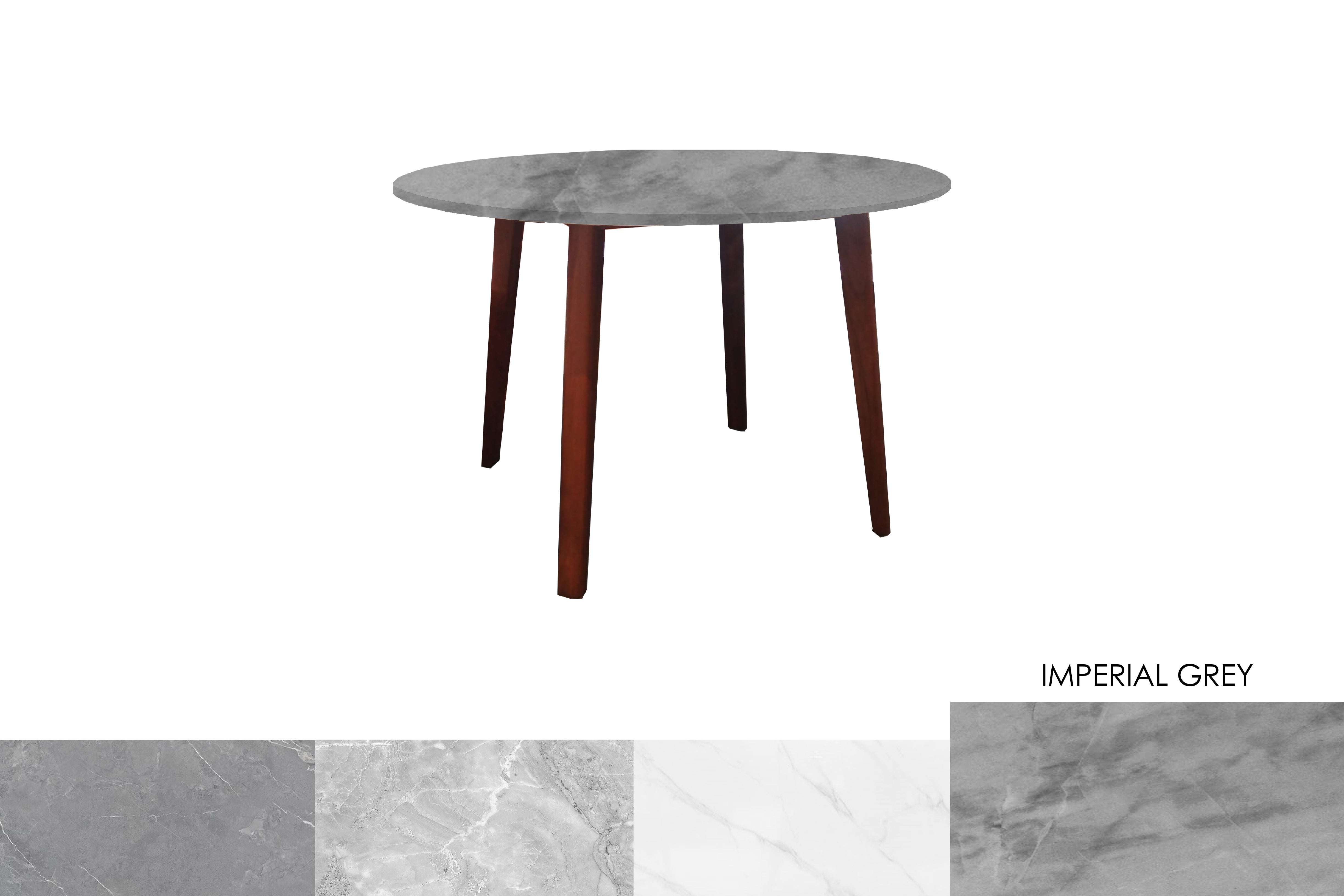 NORDSTEN 130CM SINTERED STONE ROUND DINING TABLE