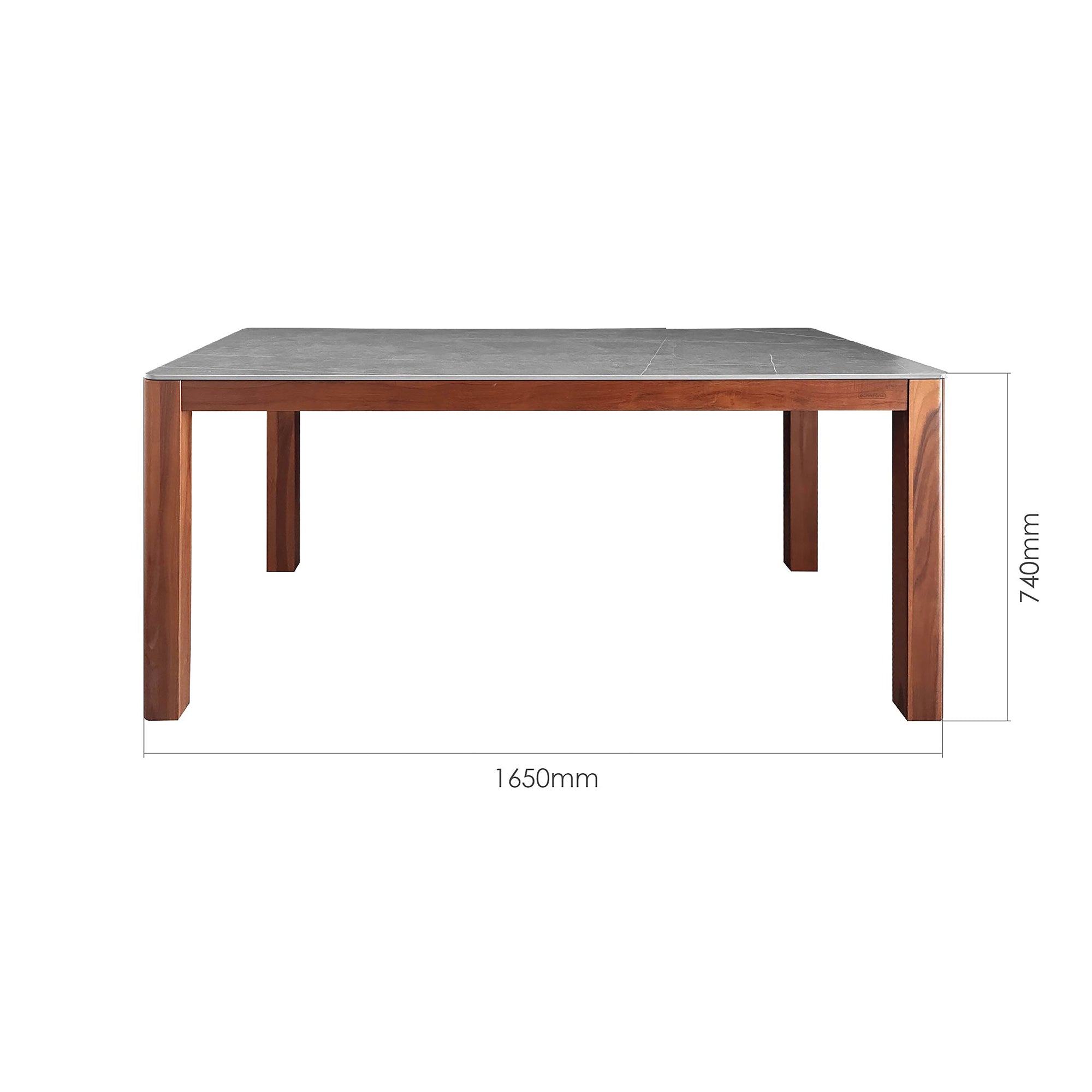 STEIN 165CM SINTERED STONE DINING TABLE