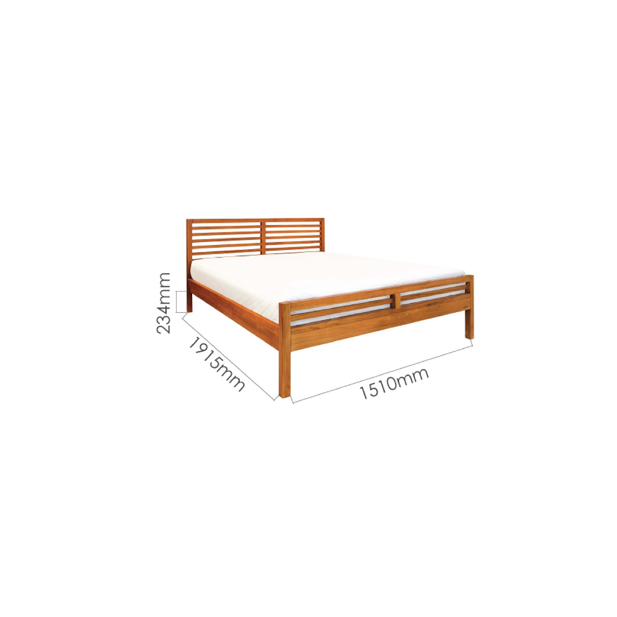 ENKEL 5FT QUEEN BED FRAME