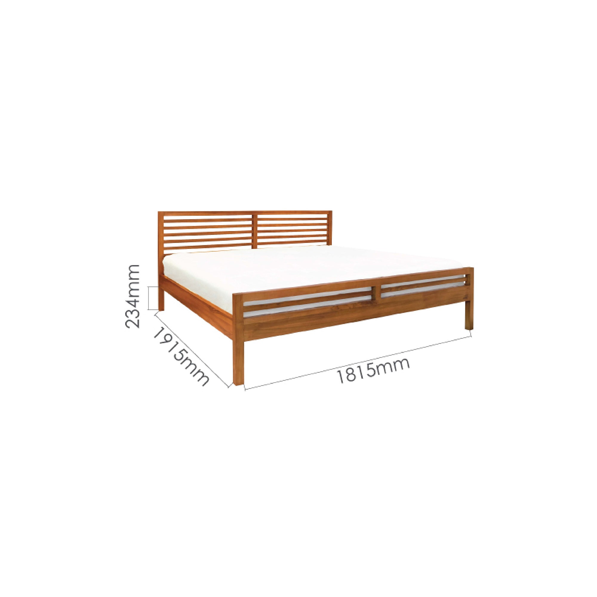 ENKEL 6FT KING BED FRAME