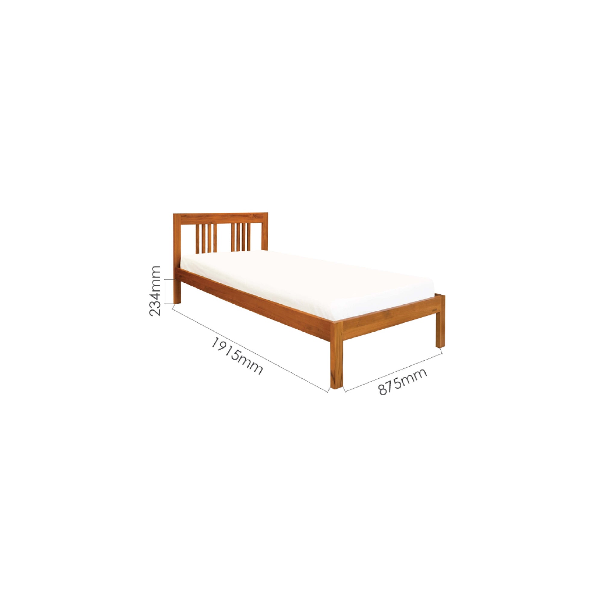 3FT SINGLE BED FRAME