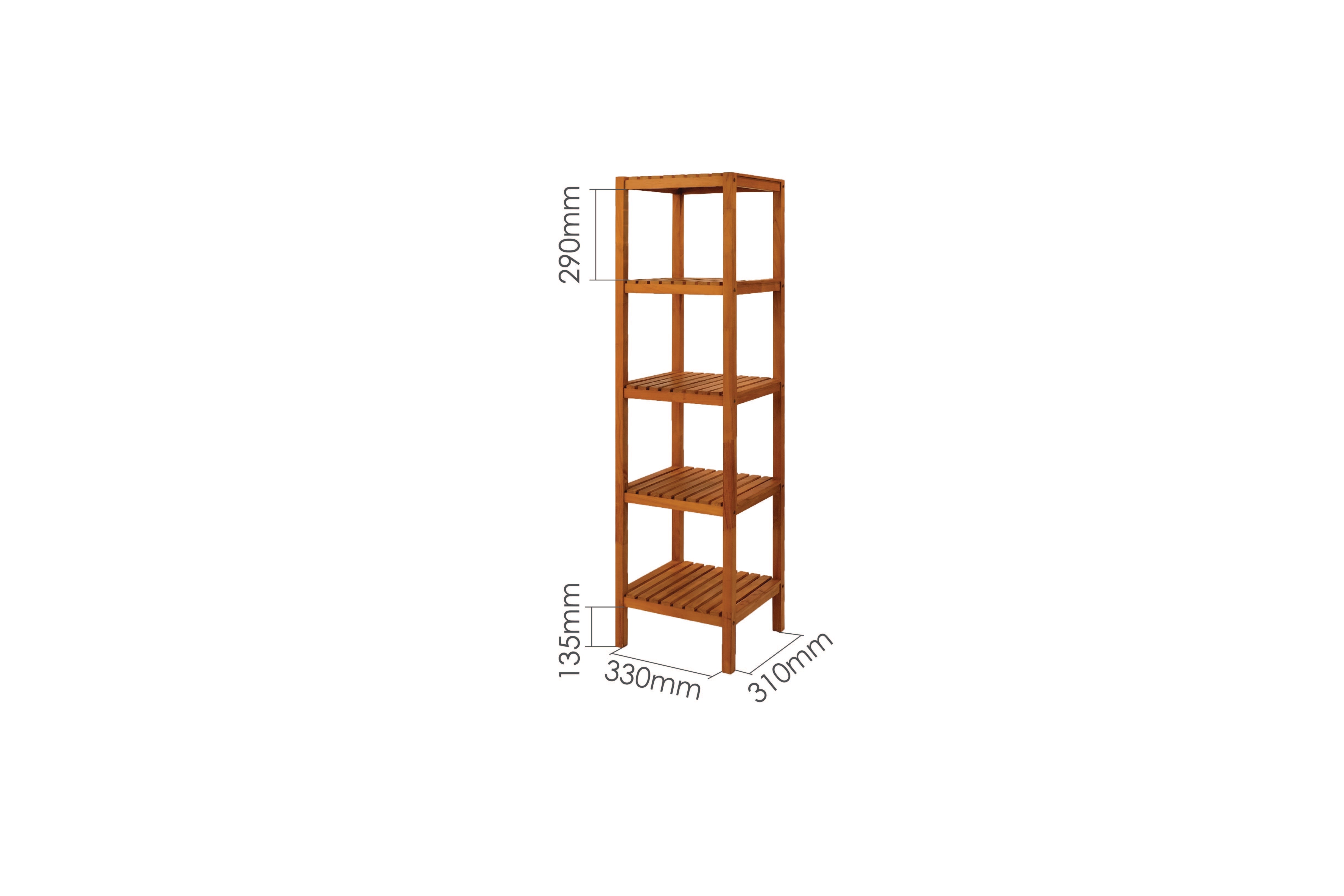 REKKI 5-TIER SHELF
