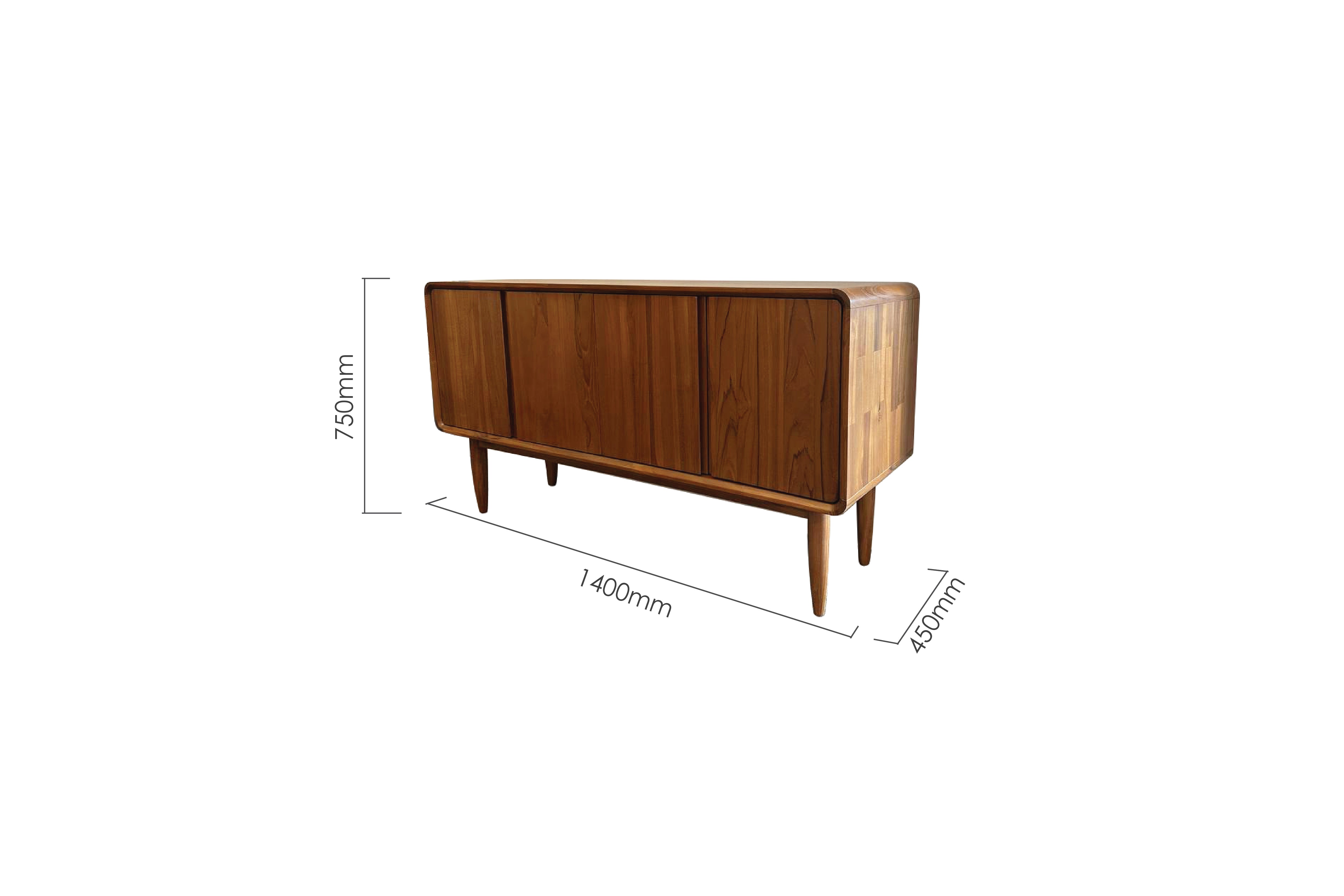 VINKEL 140CM SIDEBOARD