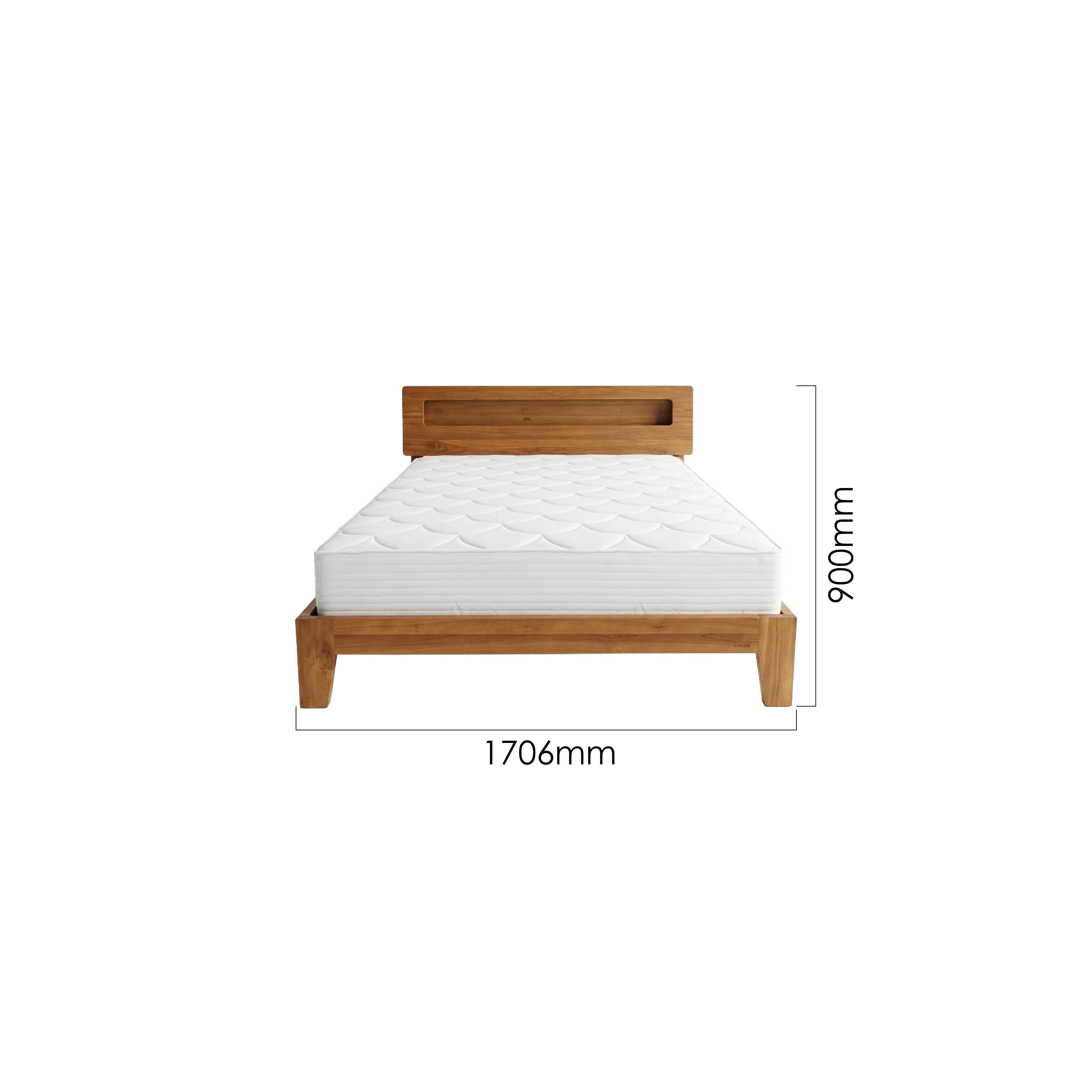 LUNNA 5FT SUPER SINGLE BED FRAME