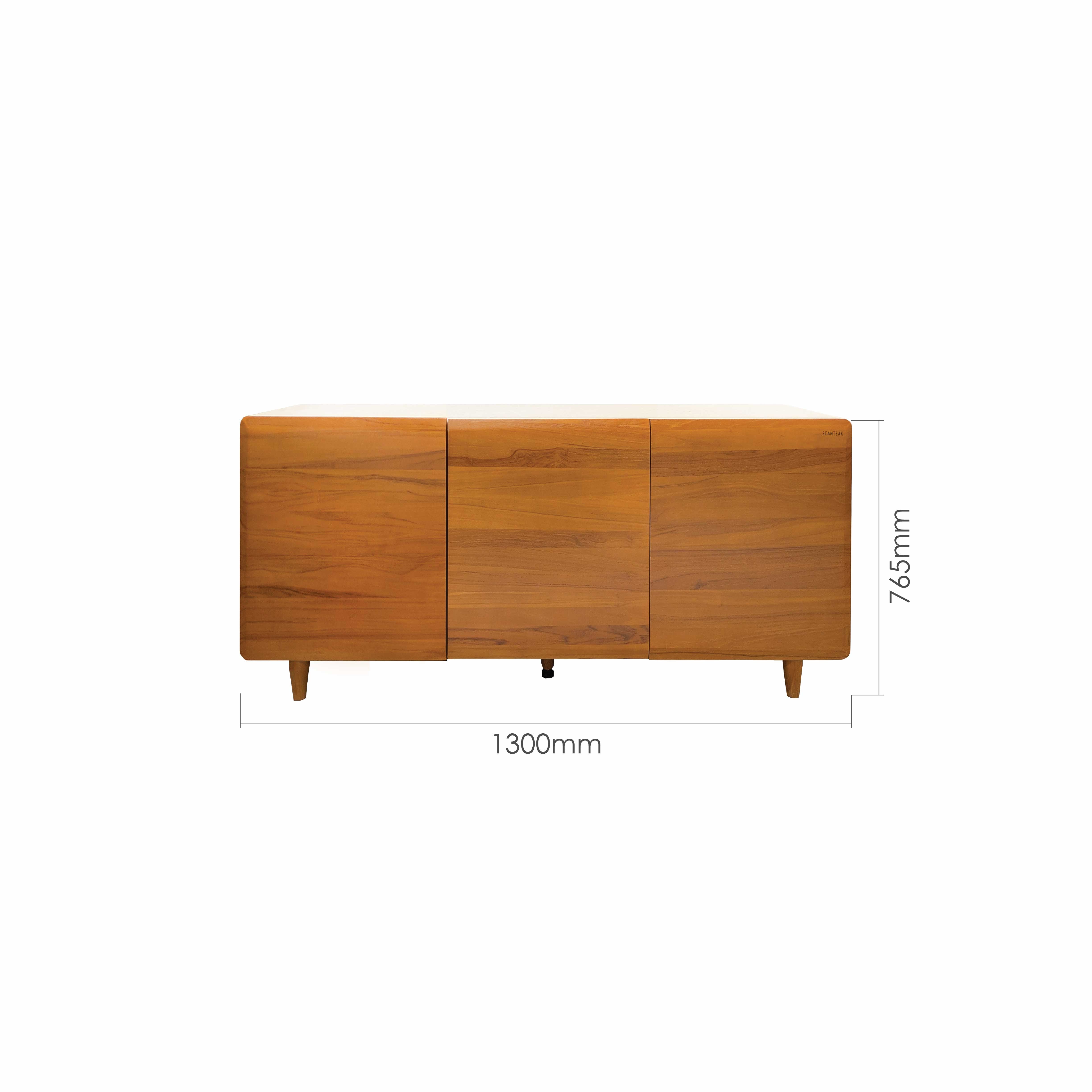 DURA 130CM MARBLE SIDEBOARD