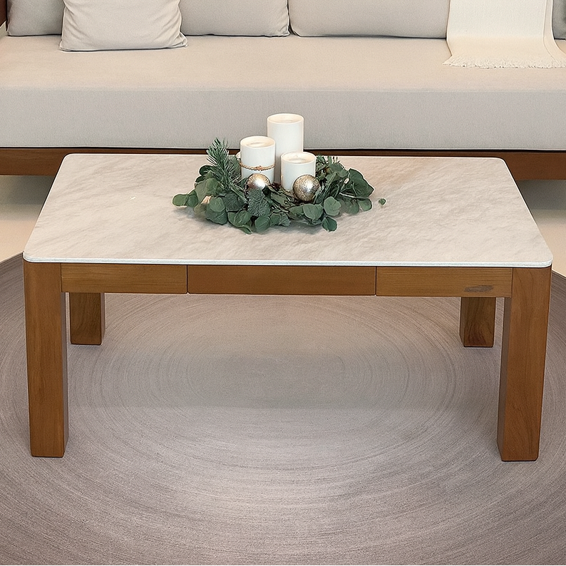 STEIN 110CM SINTERED STONE COFFEE TABLE