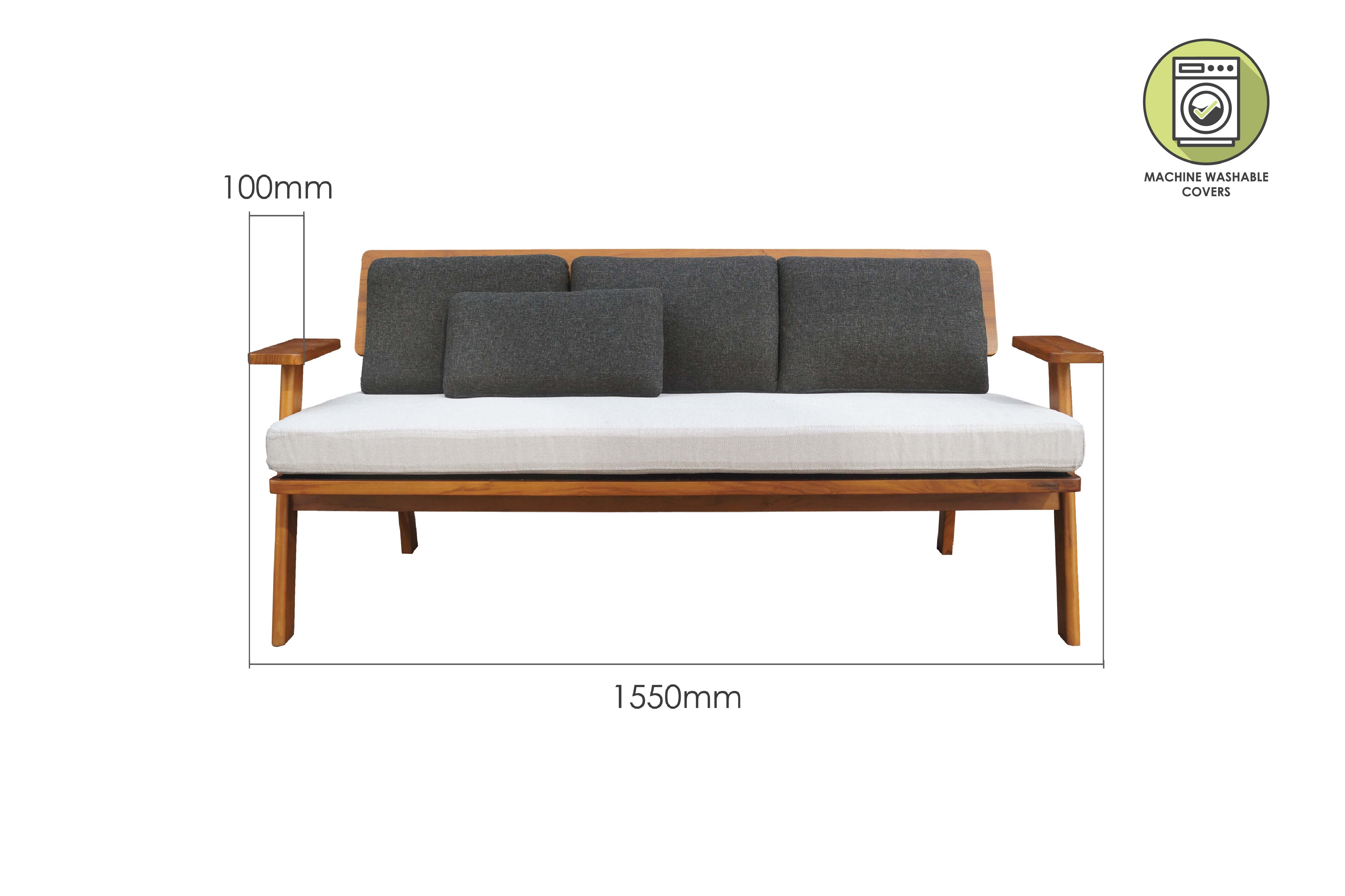 DUO SOFA 2 SEATER