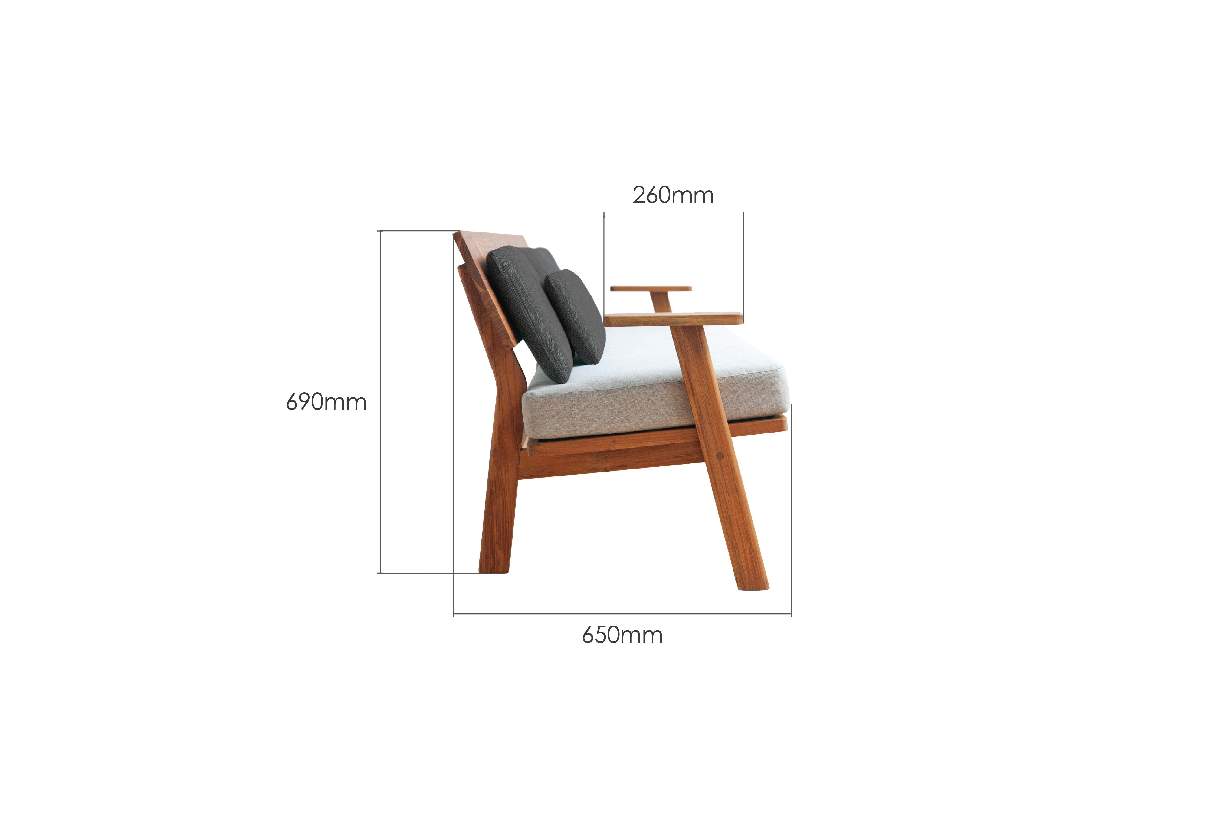 DUO SOFA 2 SEATER