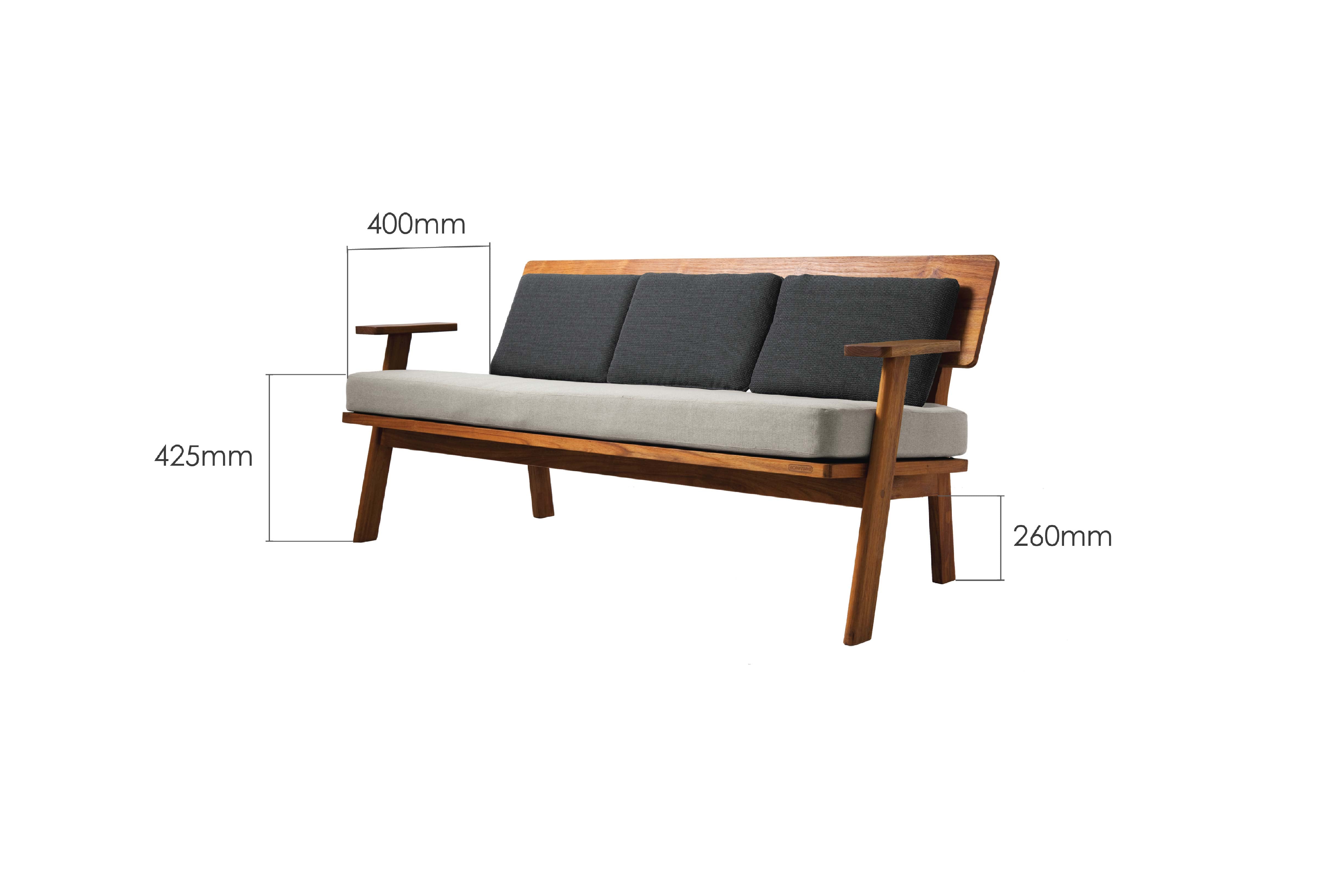 DUO SOFA 2 SEATER