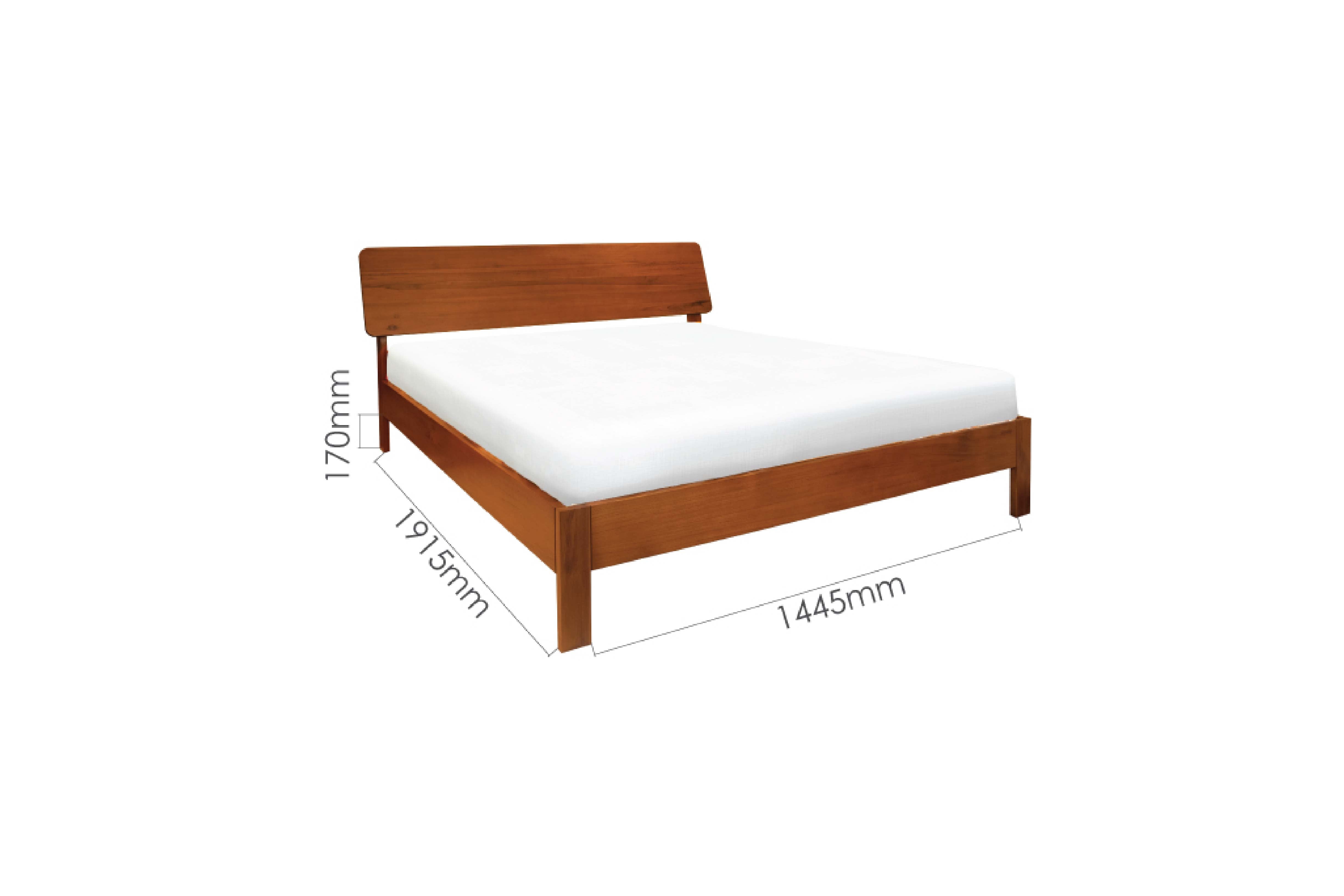 LEN 5FT QUEEN BED FRAME