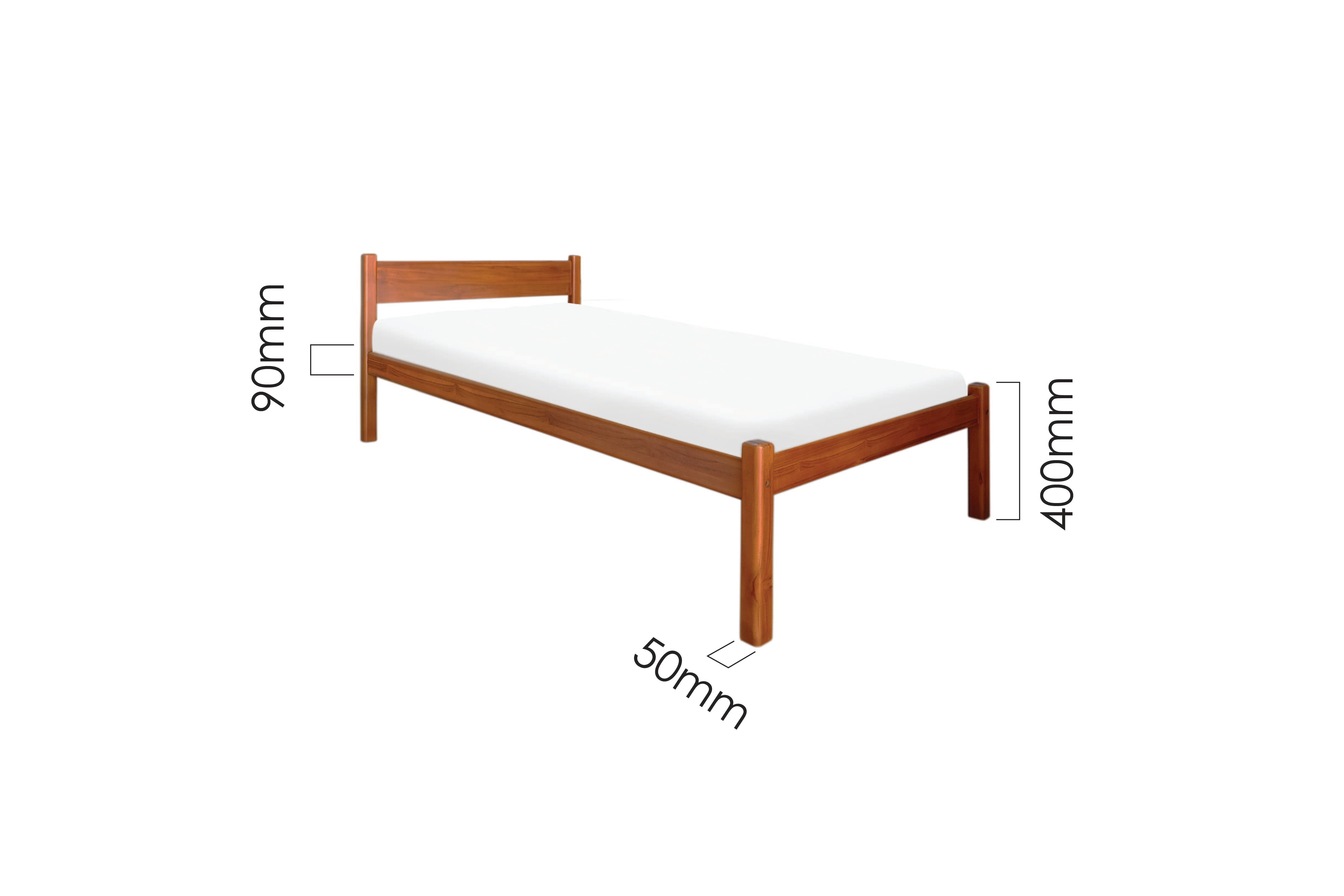 RINGA 3.5FT SUPER SINGLE BED FRAME