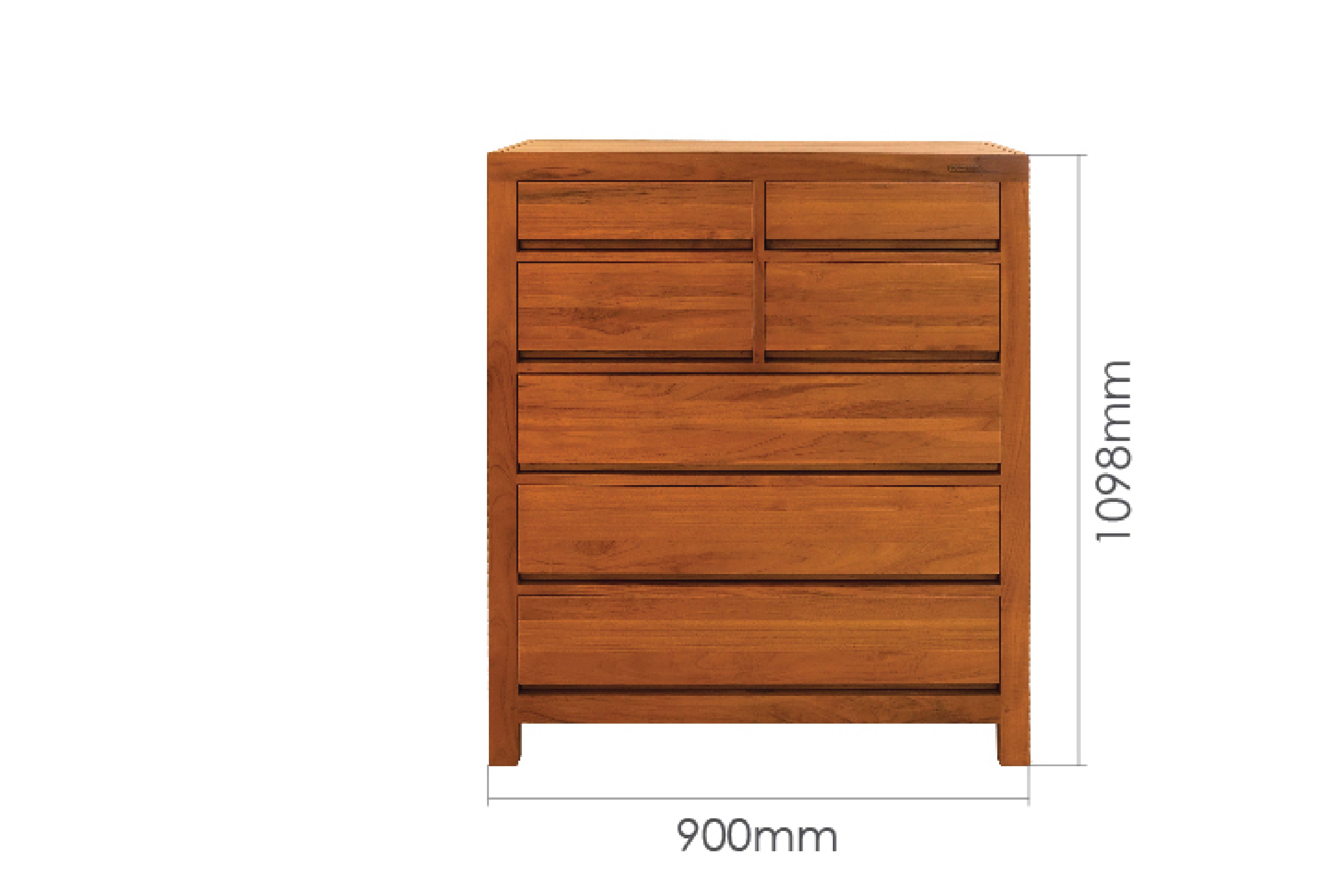 KLASS CHEST OF 7 DRAWERS