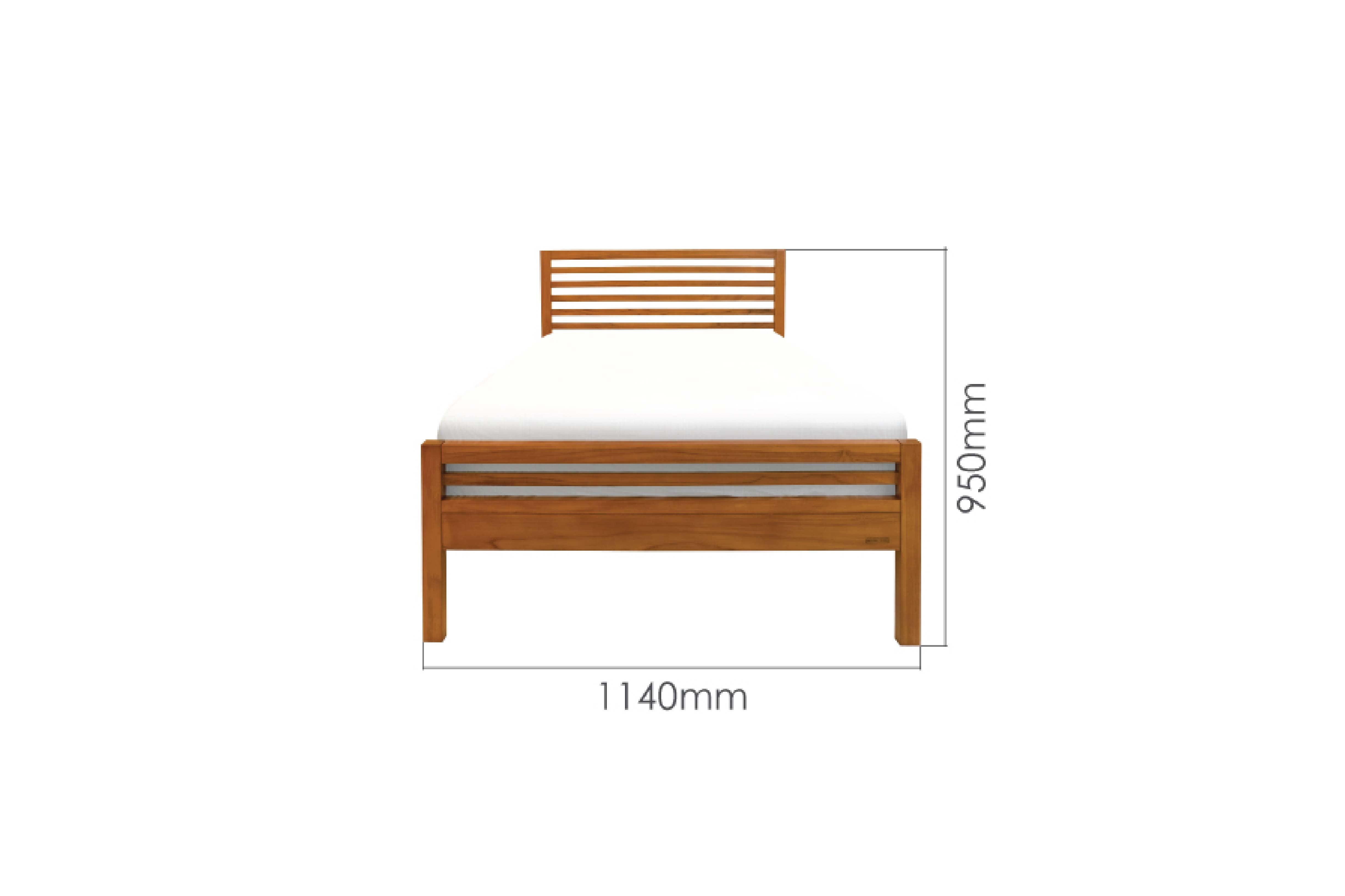 ENKEL 3.5FT SUPER SINGLE BED FRAME