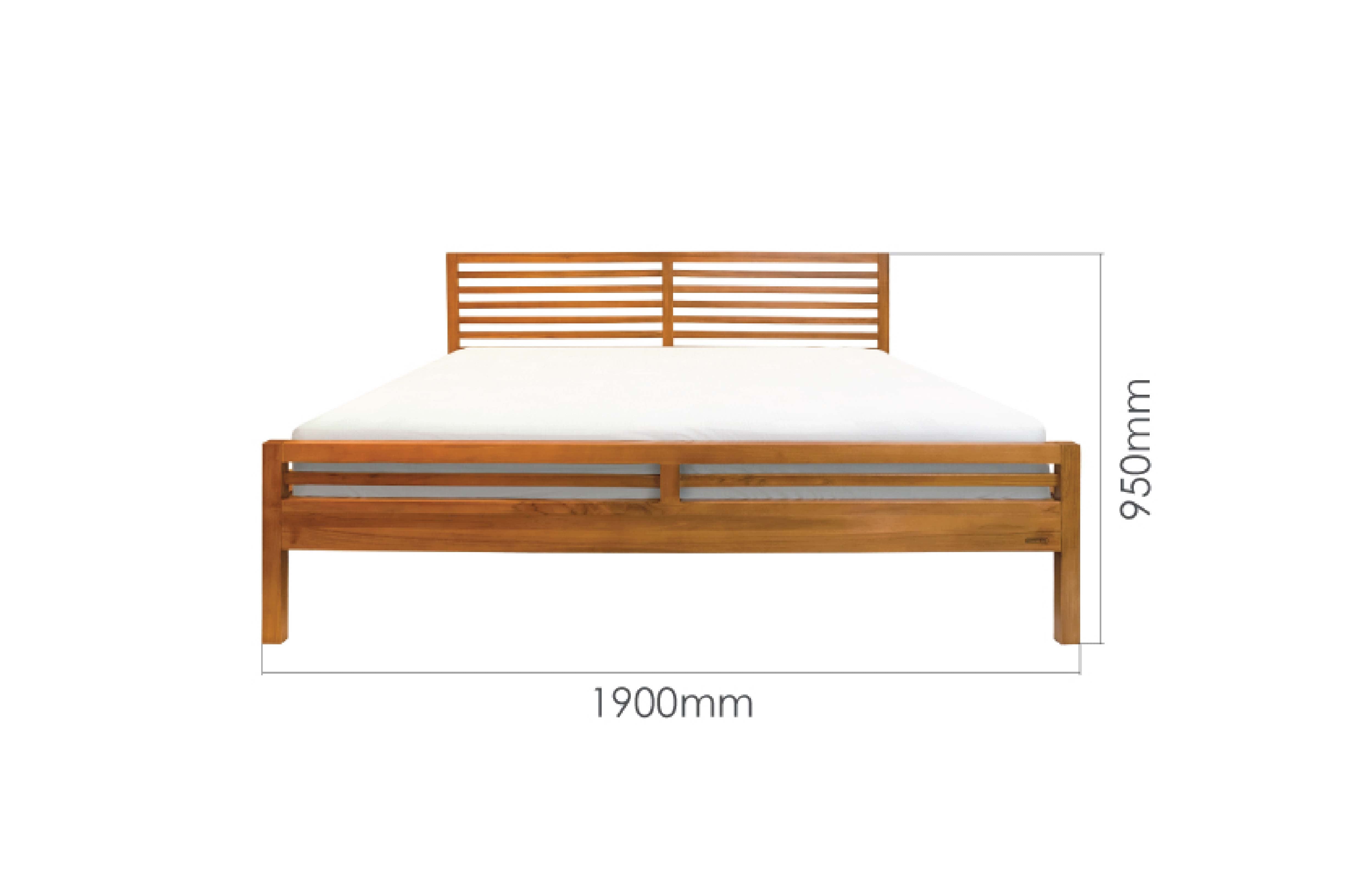 ENKEL 6FT KING BED FRAME