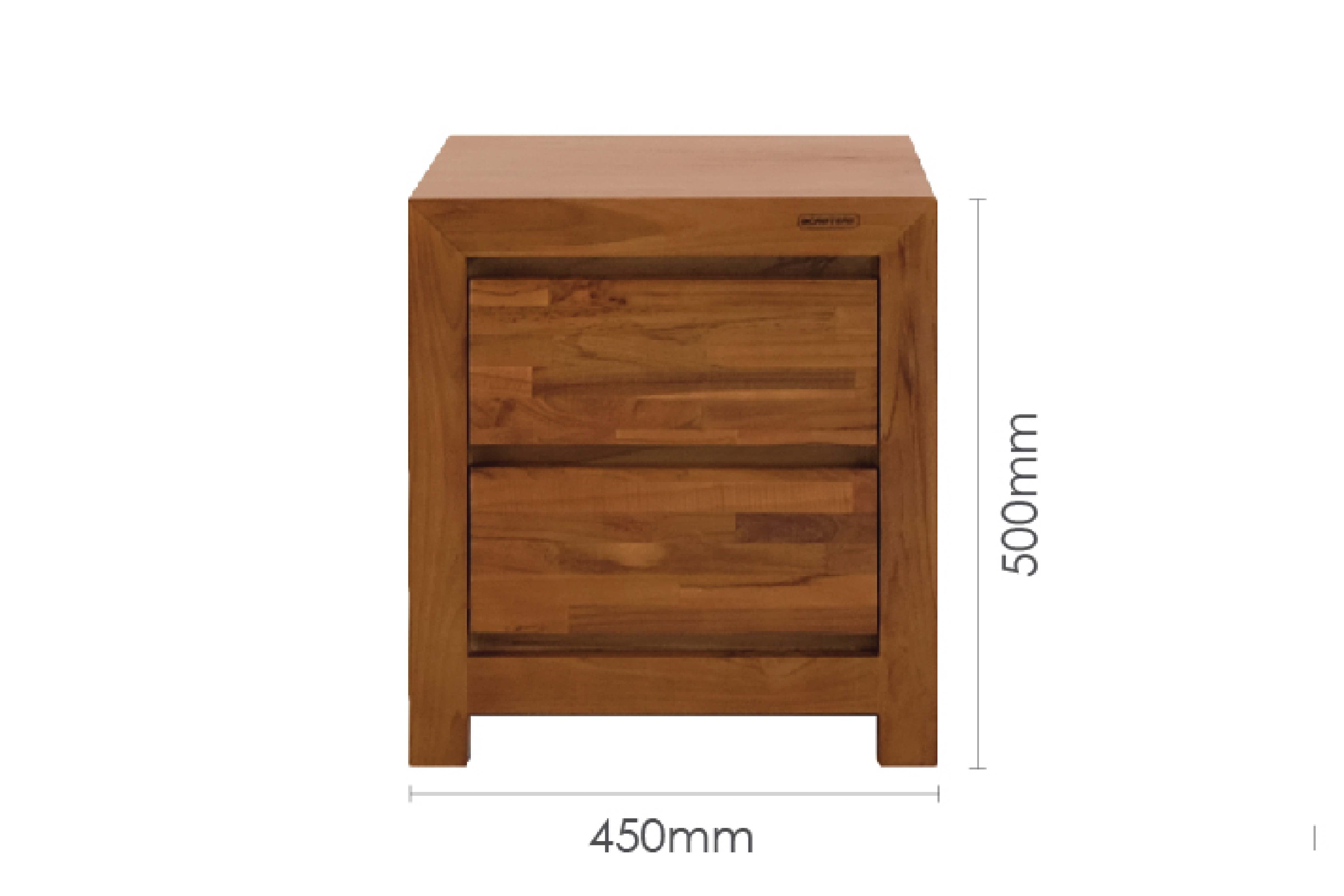 KUBE BEDSIDE TABLE