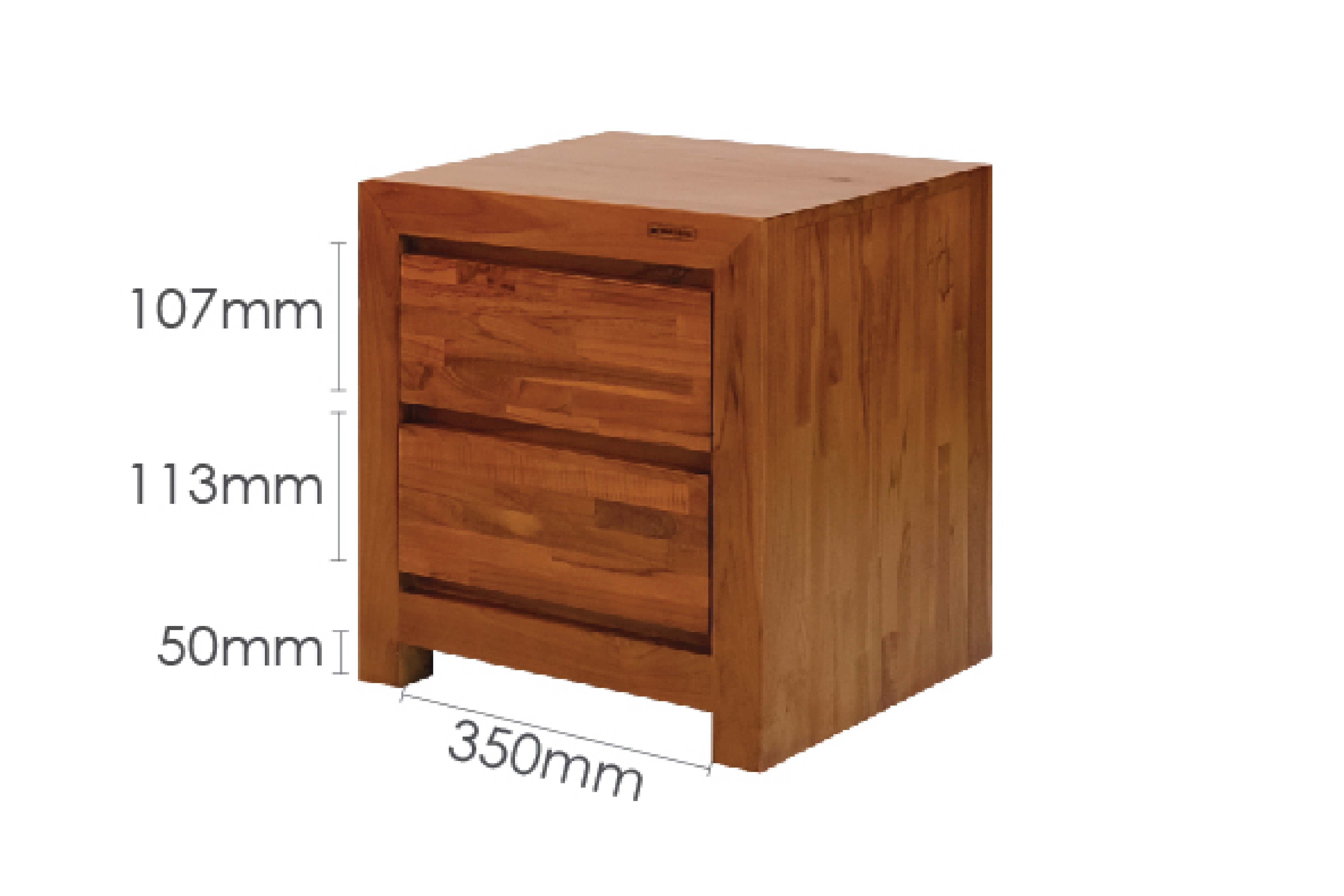KUBE BEDSIDE TABLE