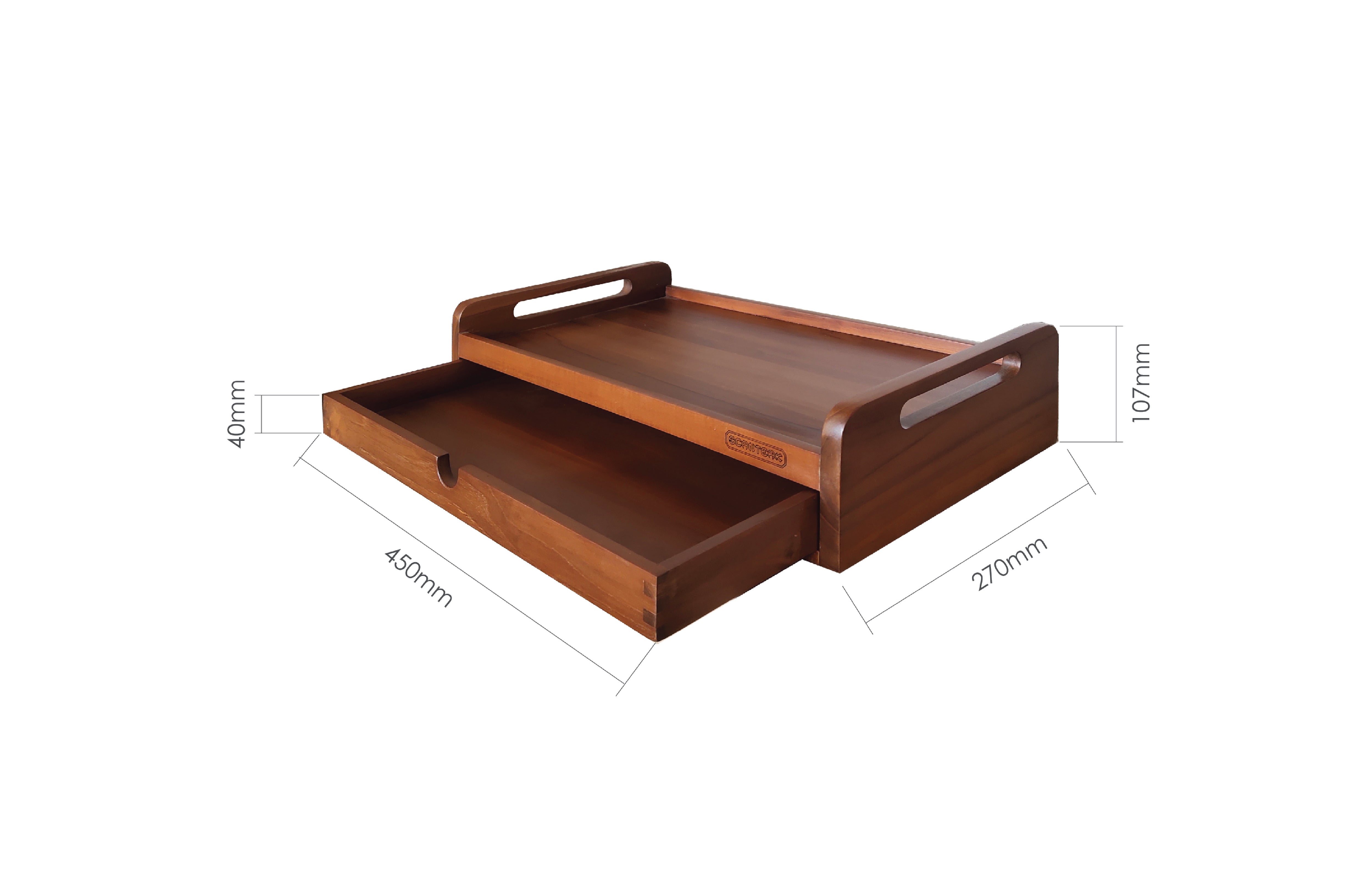 LAGER DOUBLE LAYER TRAY