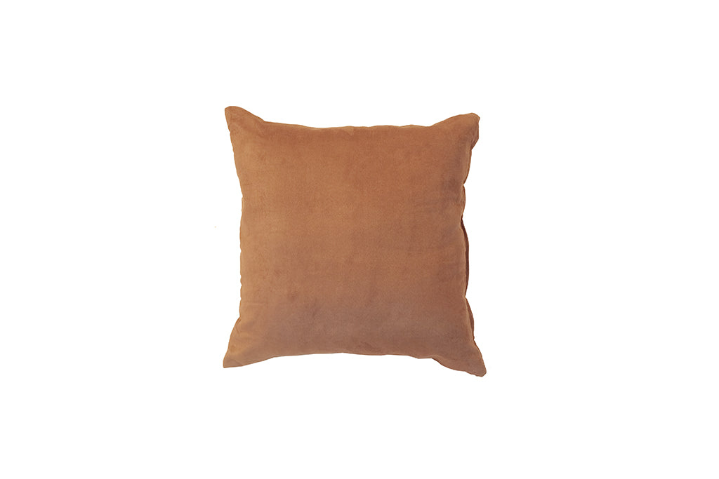 45CM THROW CUSHION (LIGHT BROWN)