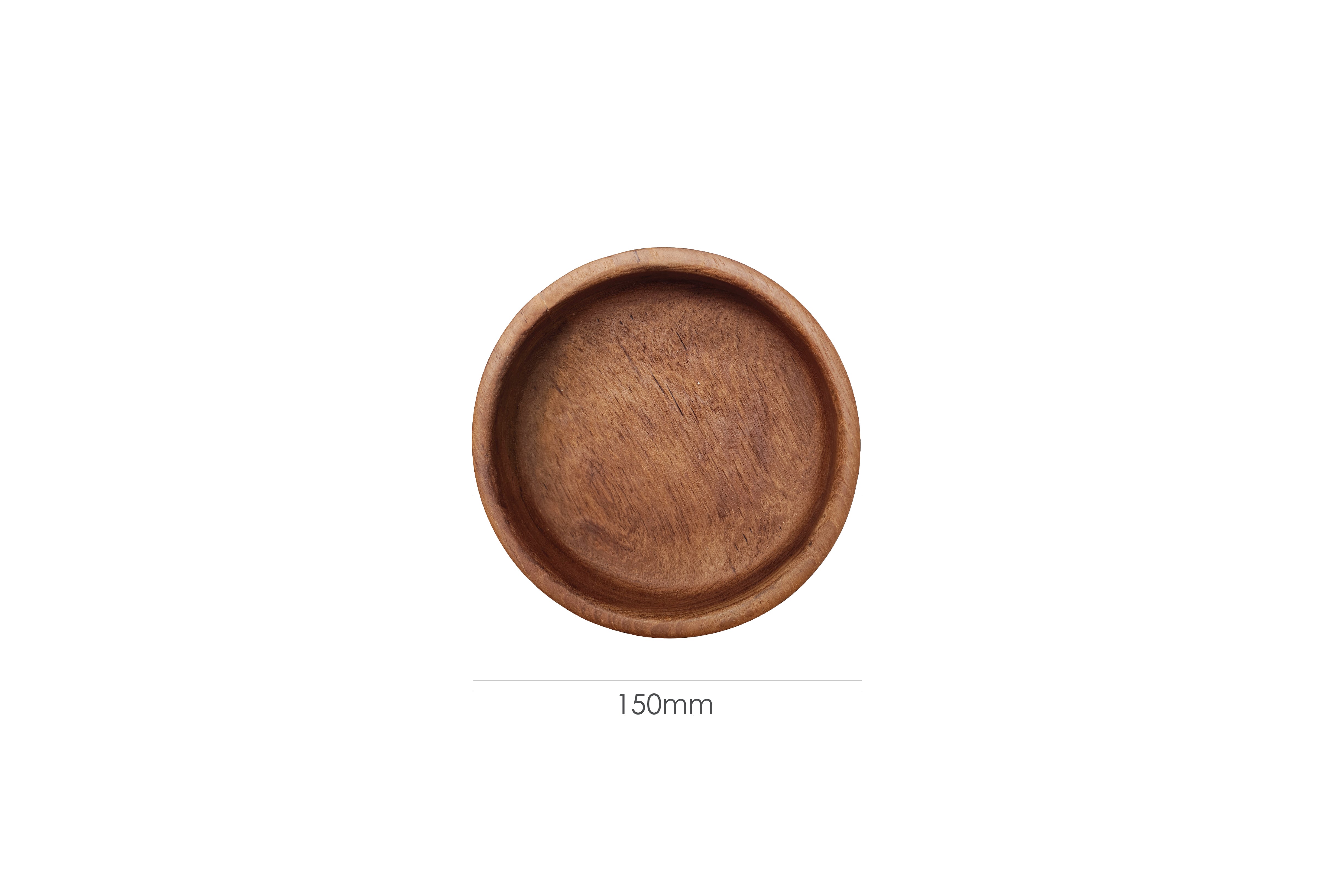 TEAK SERVING BOWL (15CM)