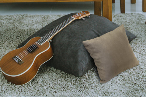 45CM THROW CUSHION (LIGHT BROWN)