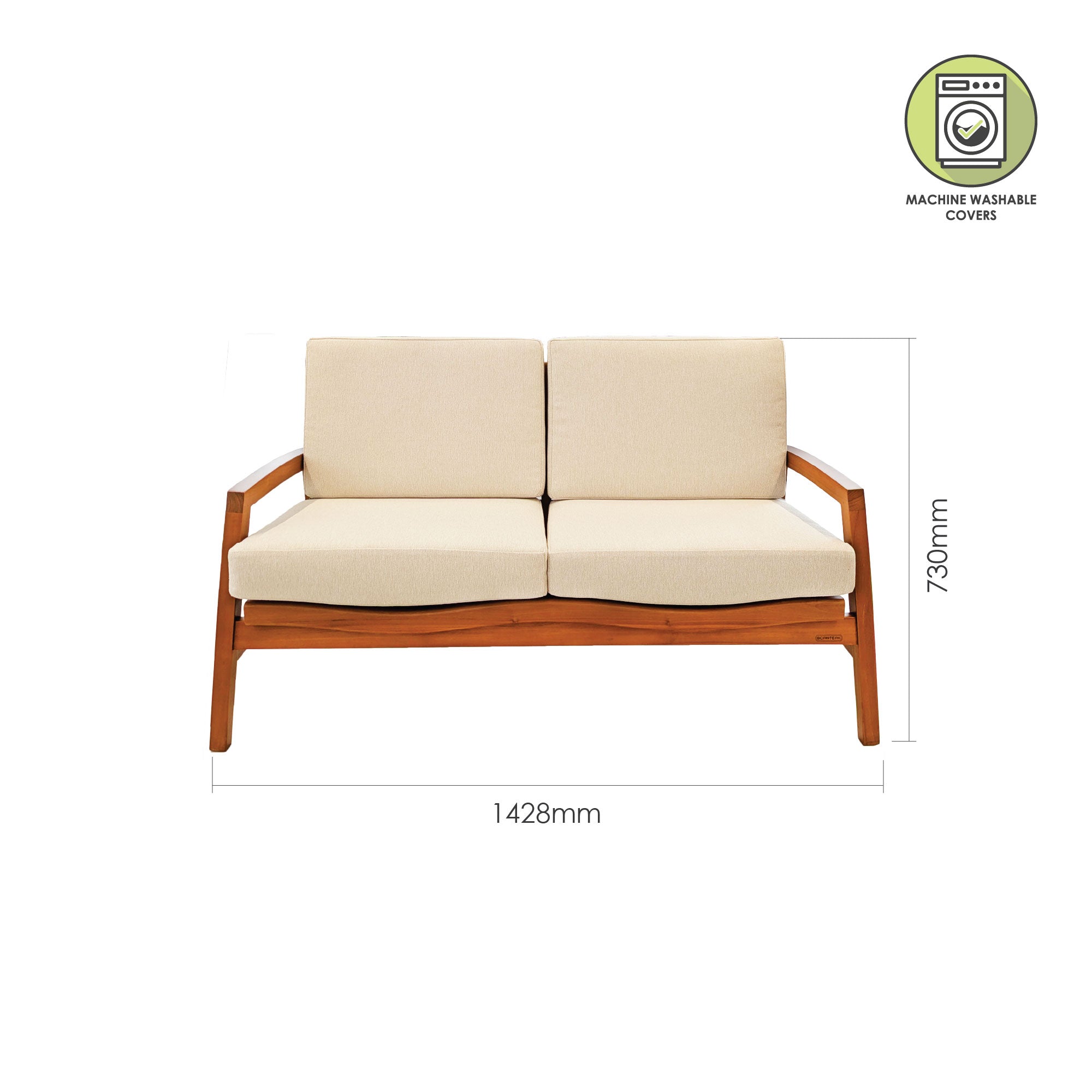 洋楽 Sofa Surfers /Sofa Rockers 2 (promo) KESA SOFA 2 SEATER | Sofa & Daybeds - Living - Scanteak Singapore