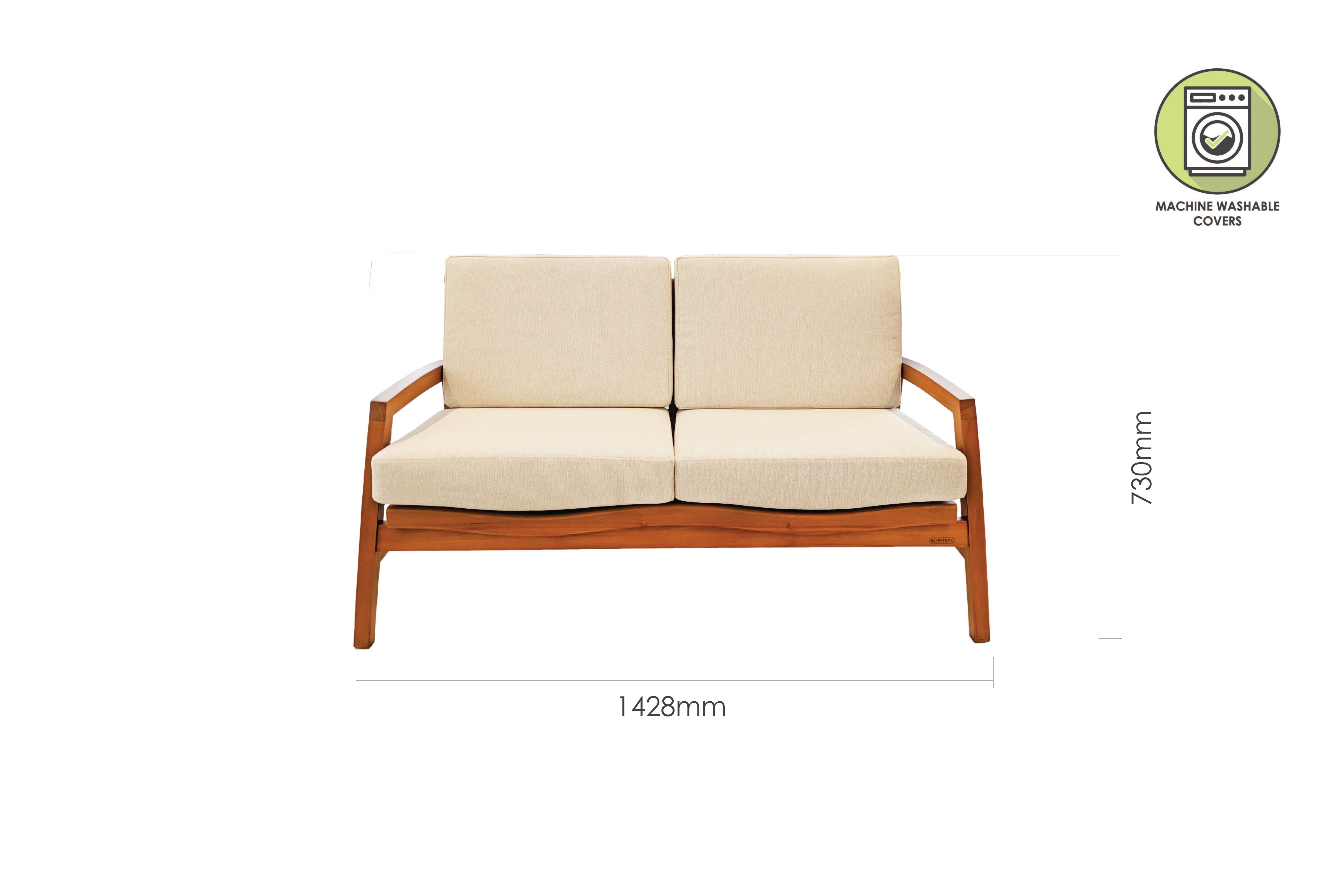 KESA SOFA 2 SEATER