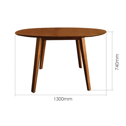 RINKI 130CM ROUND DINING TABLE