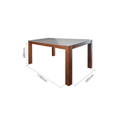 STEIN 135CM SINTERED STONE DINING TABLE