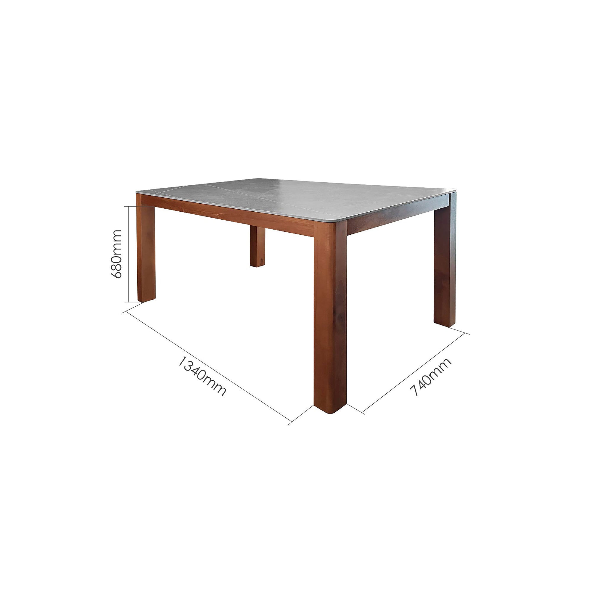 STEIN 150CM SINTERED STONE DINING TABLE