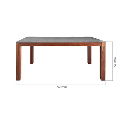 STEIN 165CM SINTERED STONE DINING TABLE