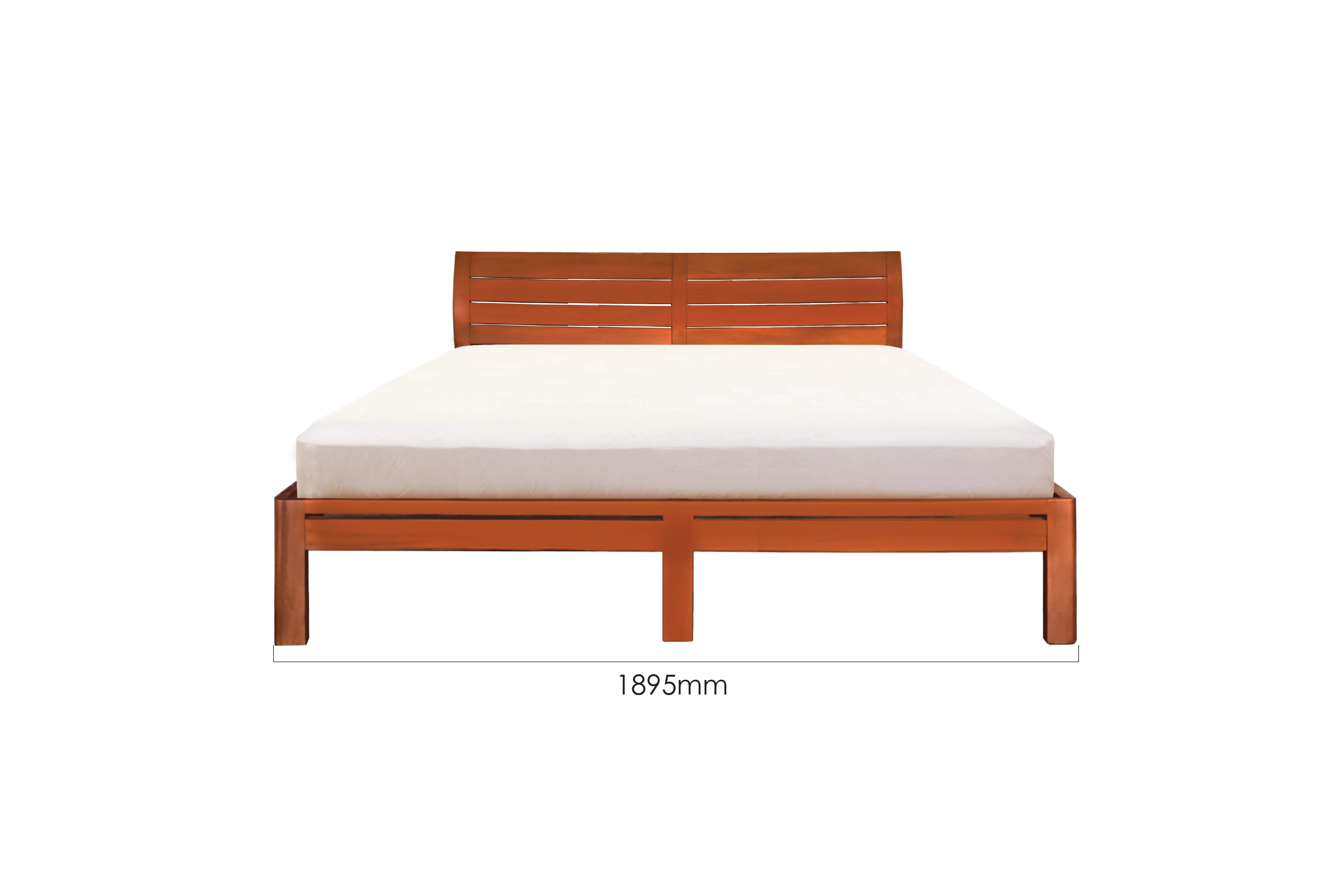 KURVA 6FT KING BED FRAME