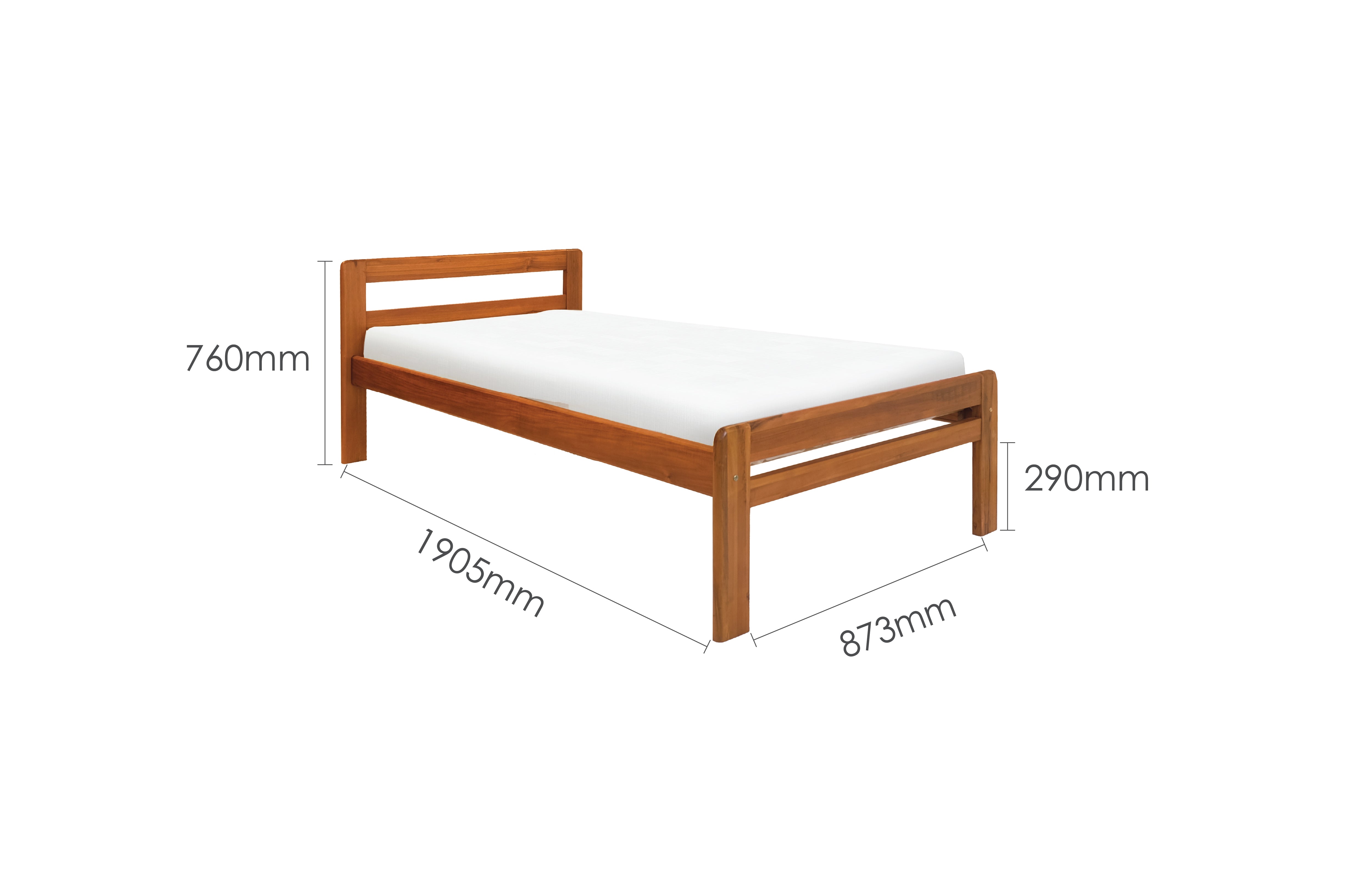 3.5FT SUPER SINGLE BED FRAME