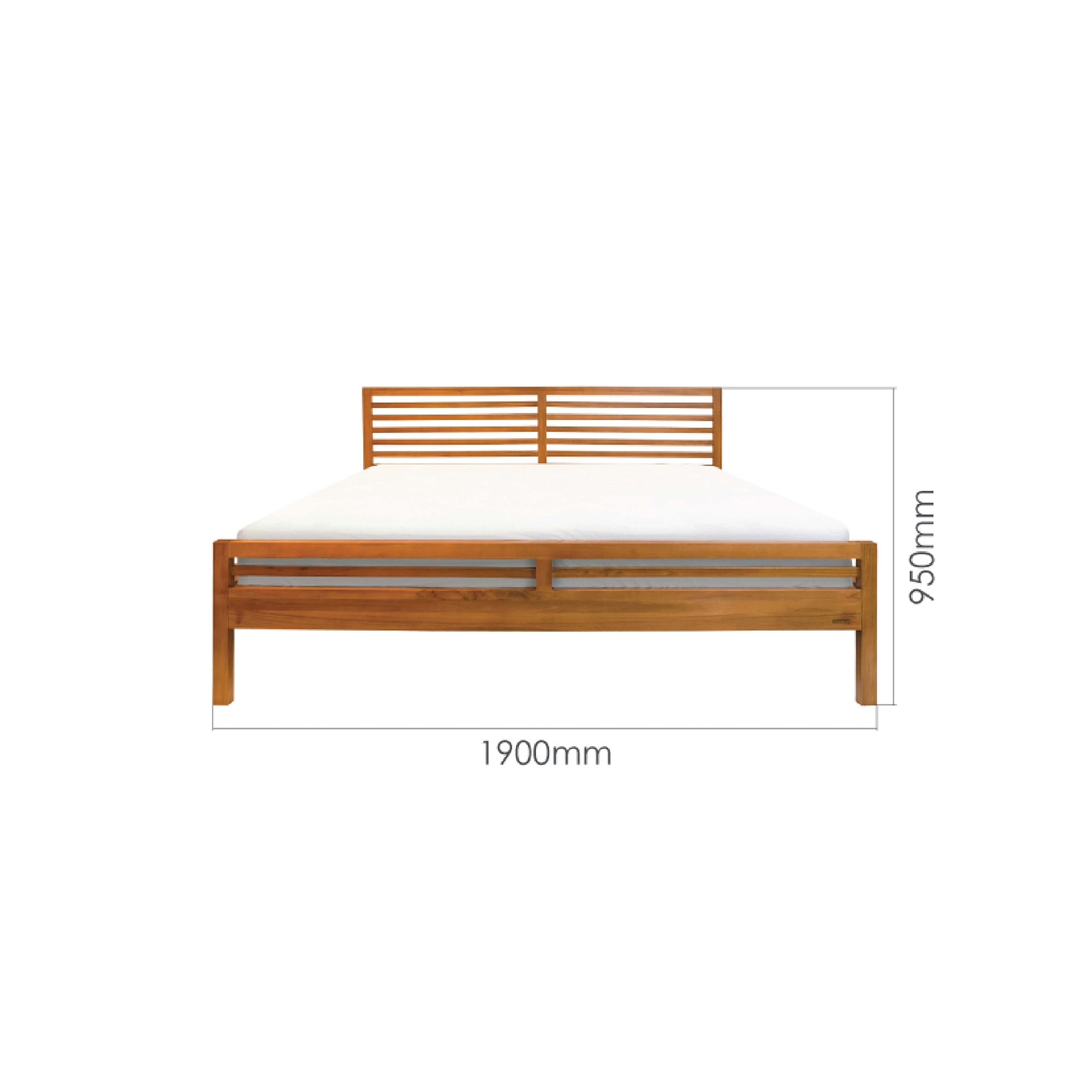 ENKEL 6FT KING BED FRAME