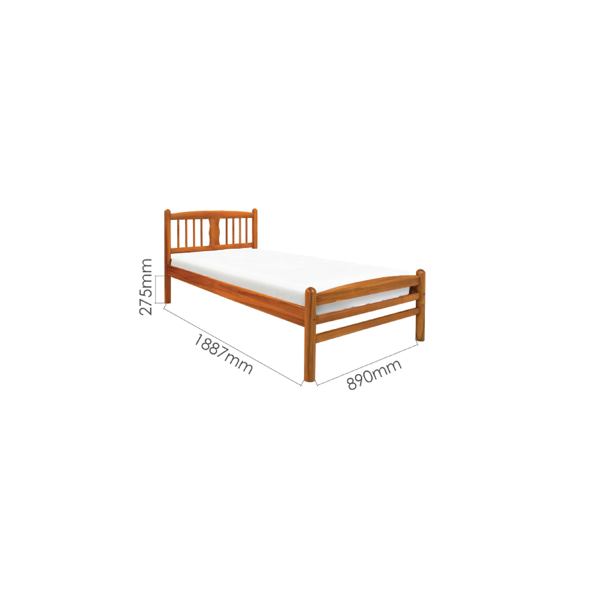 3.5FT SUPER SINGLE BED FRAME
