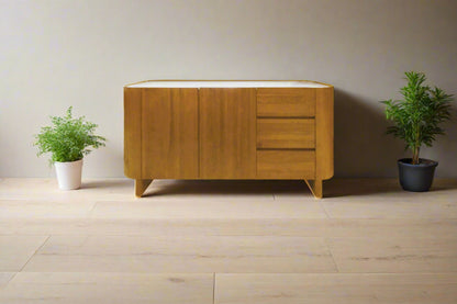 GLANS 160CM SIDEBOARD (NATURAL COLOUR)