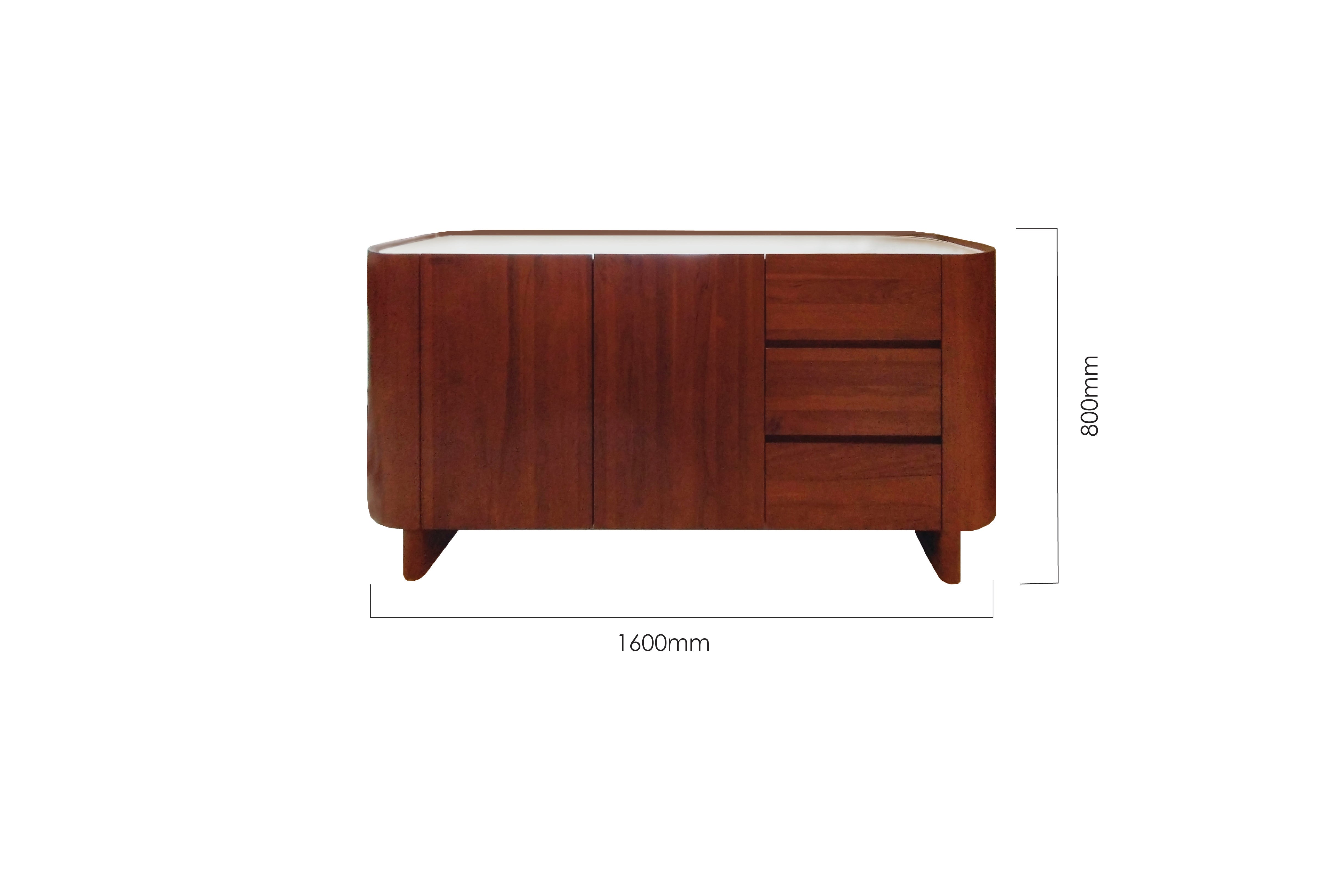 GLANS 160CM SIDEBOARD