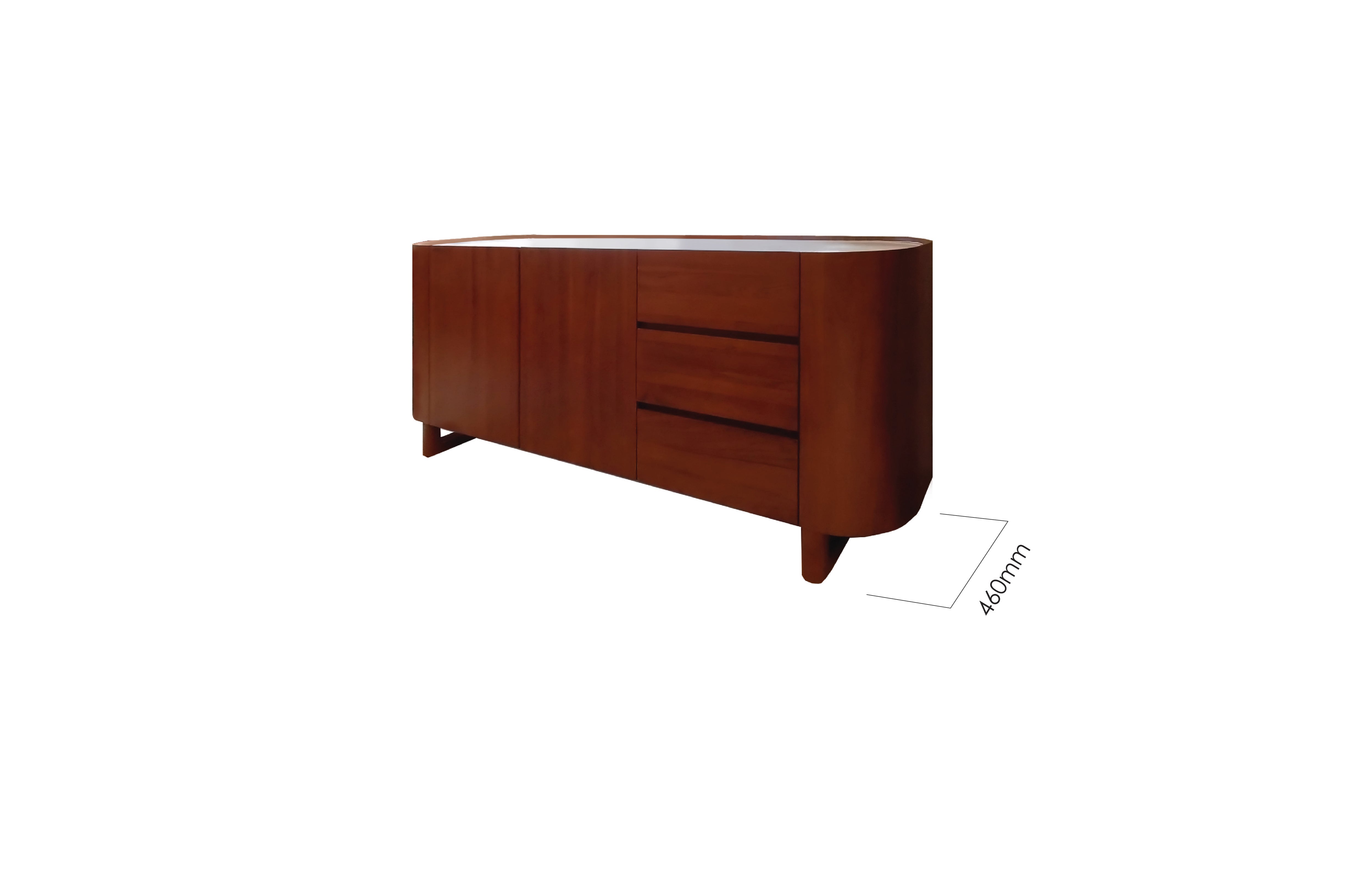 GLANS 160CM SIDEBOARD