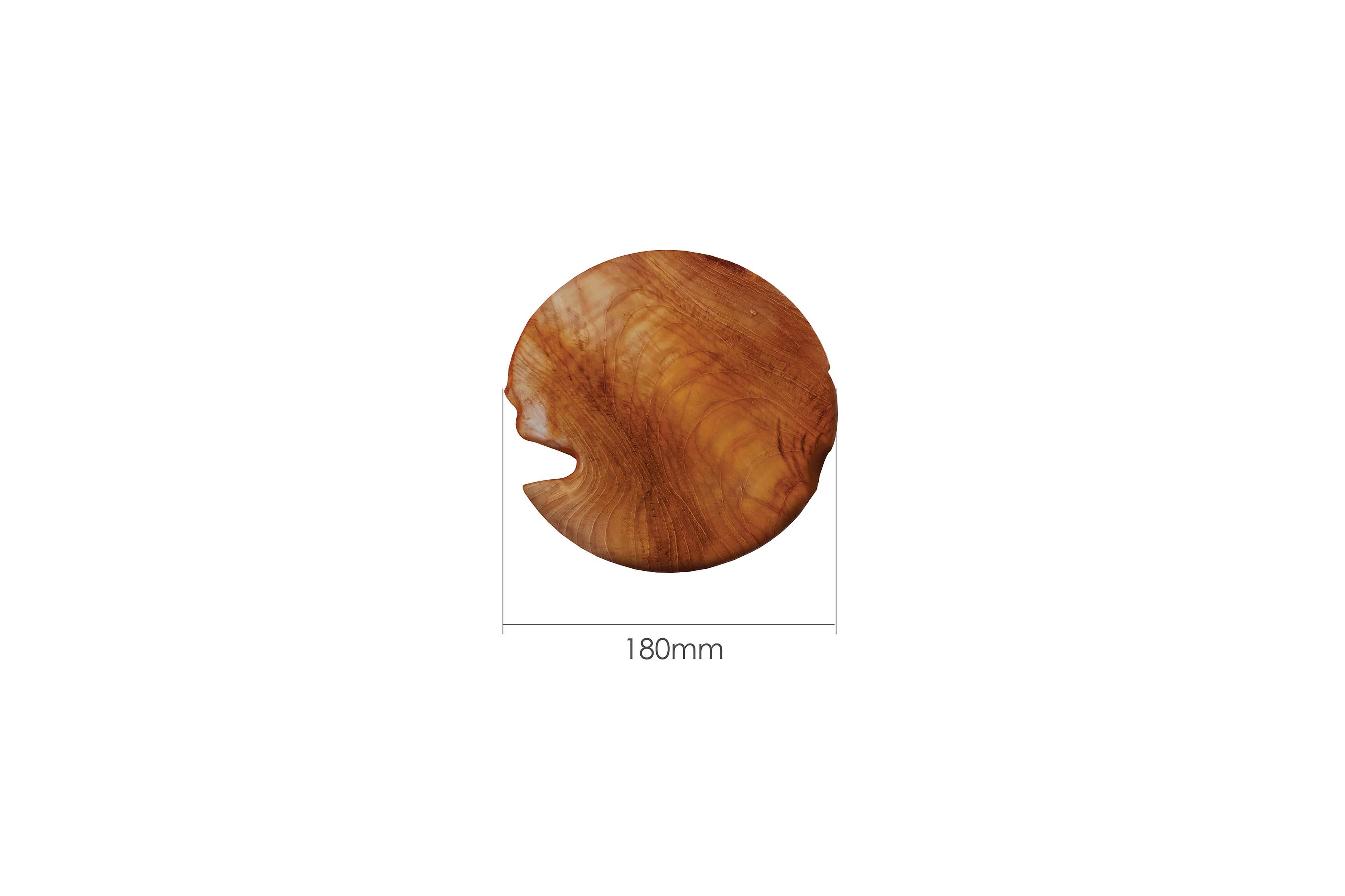 NATURAL TEAK DISH
