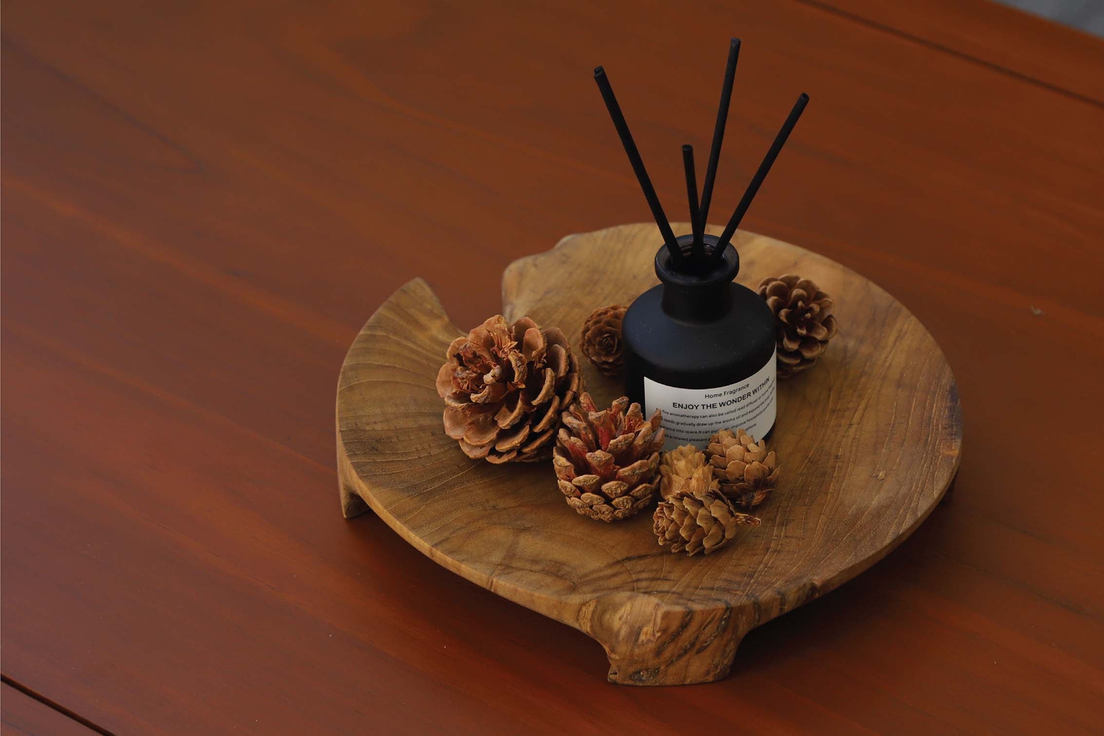 NATURAL TEAK DISH