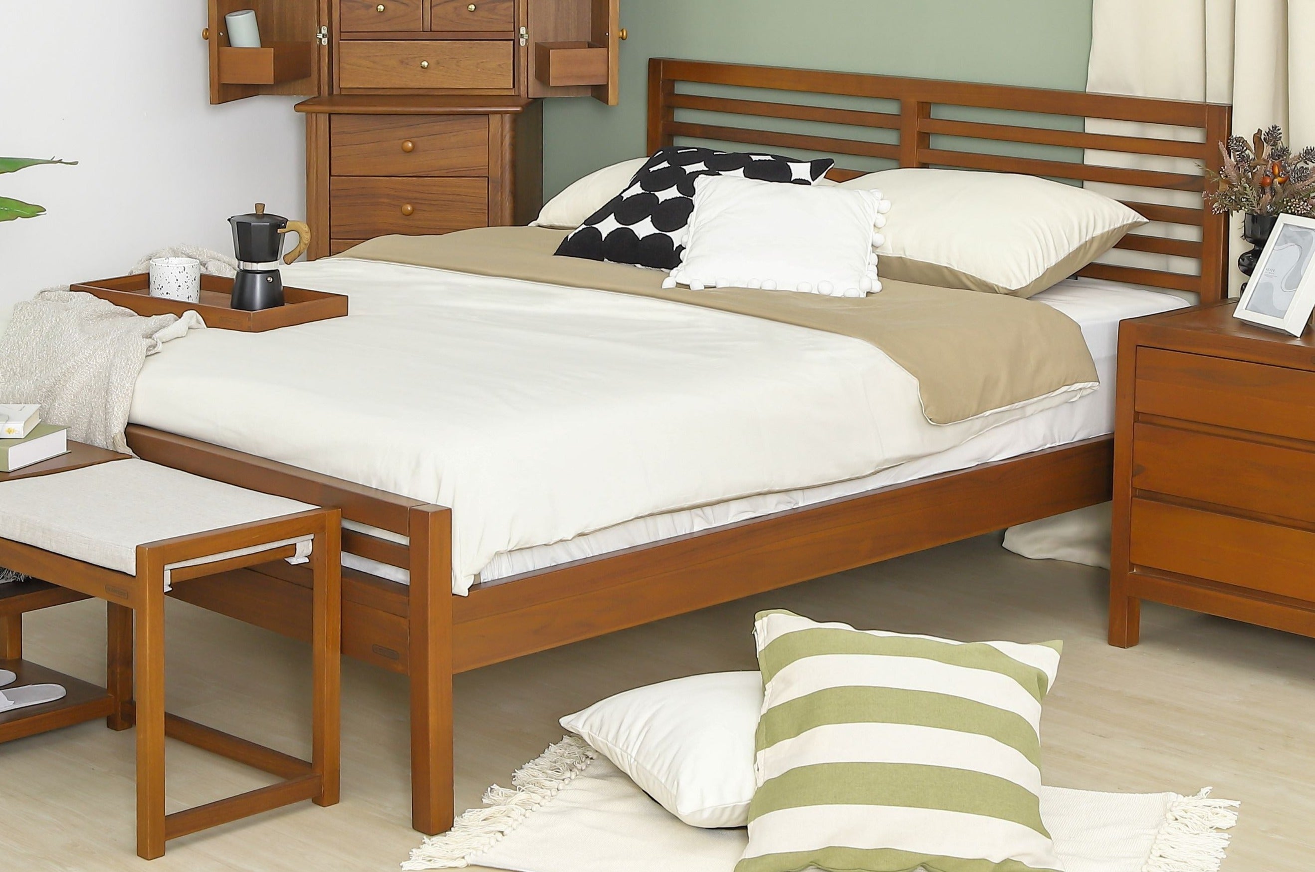 ENKEL 6FT KING BED FRAME