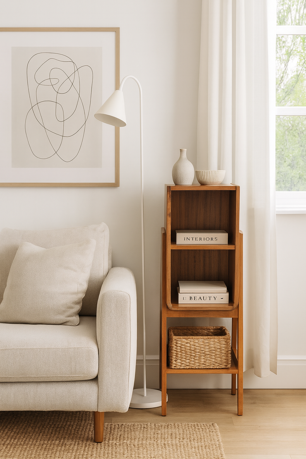 LESA DISPLAY SHELF (MEDIUM)