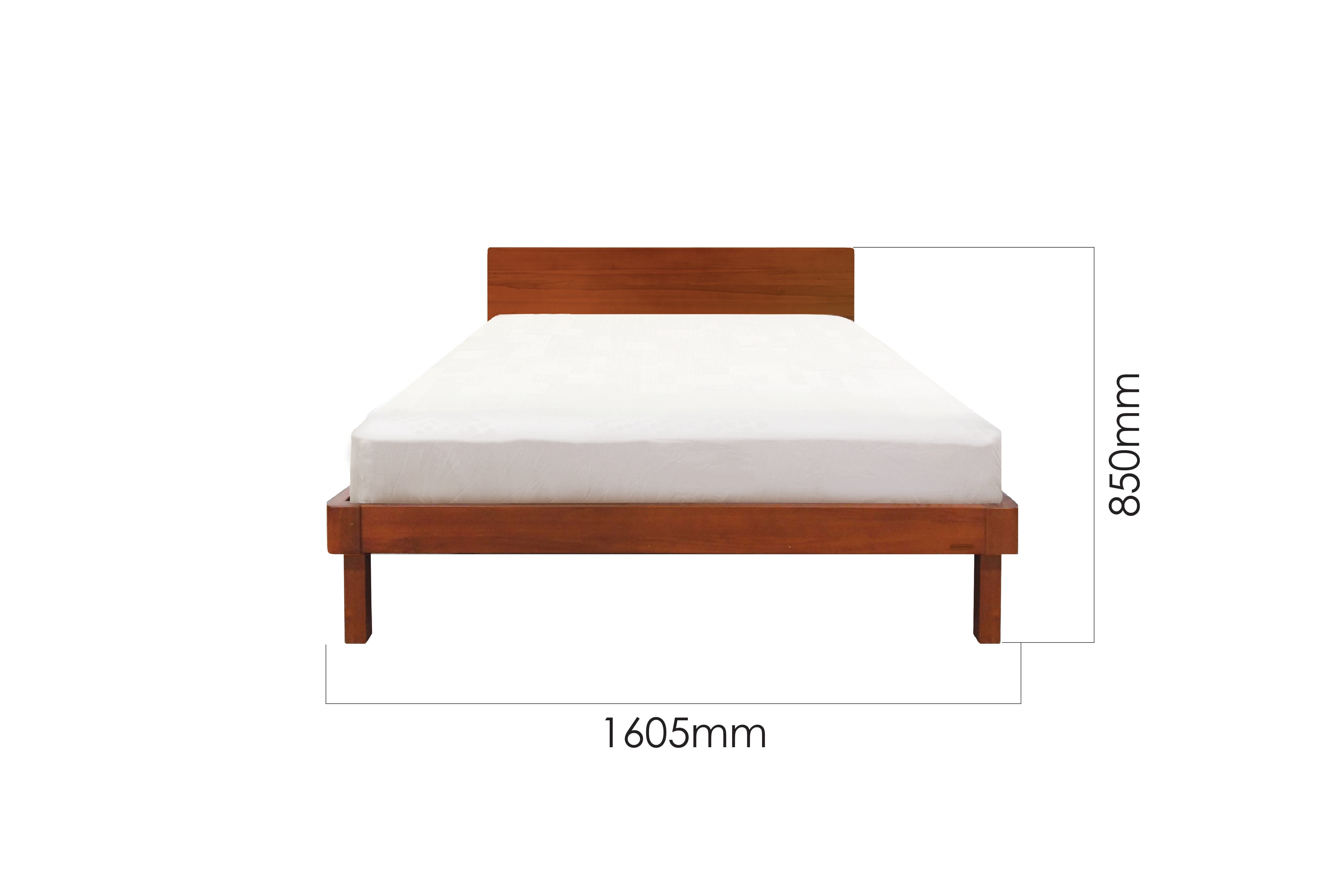 LEIKA 5FT QUEEN BED FRAME