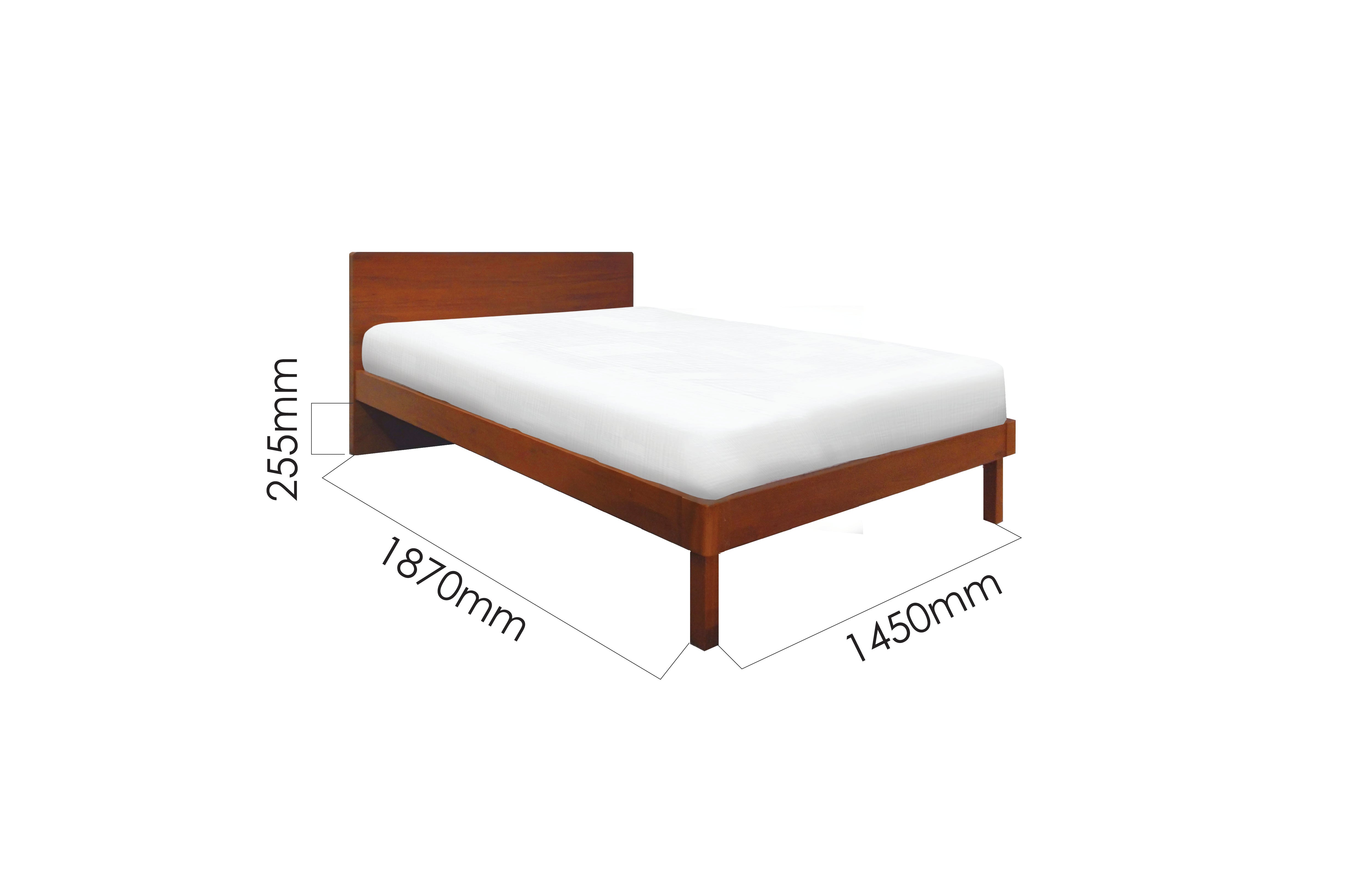 LEIKA 5FT QUEEN BED FRAME