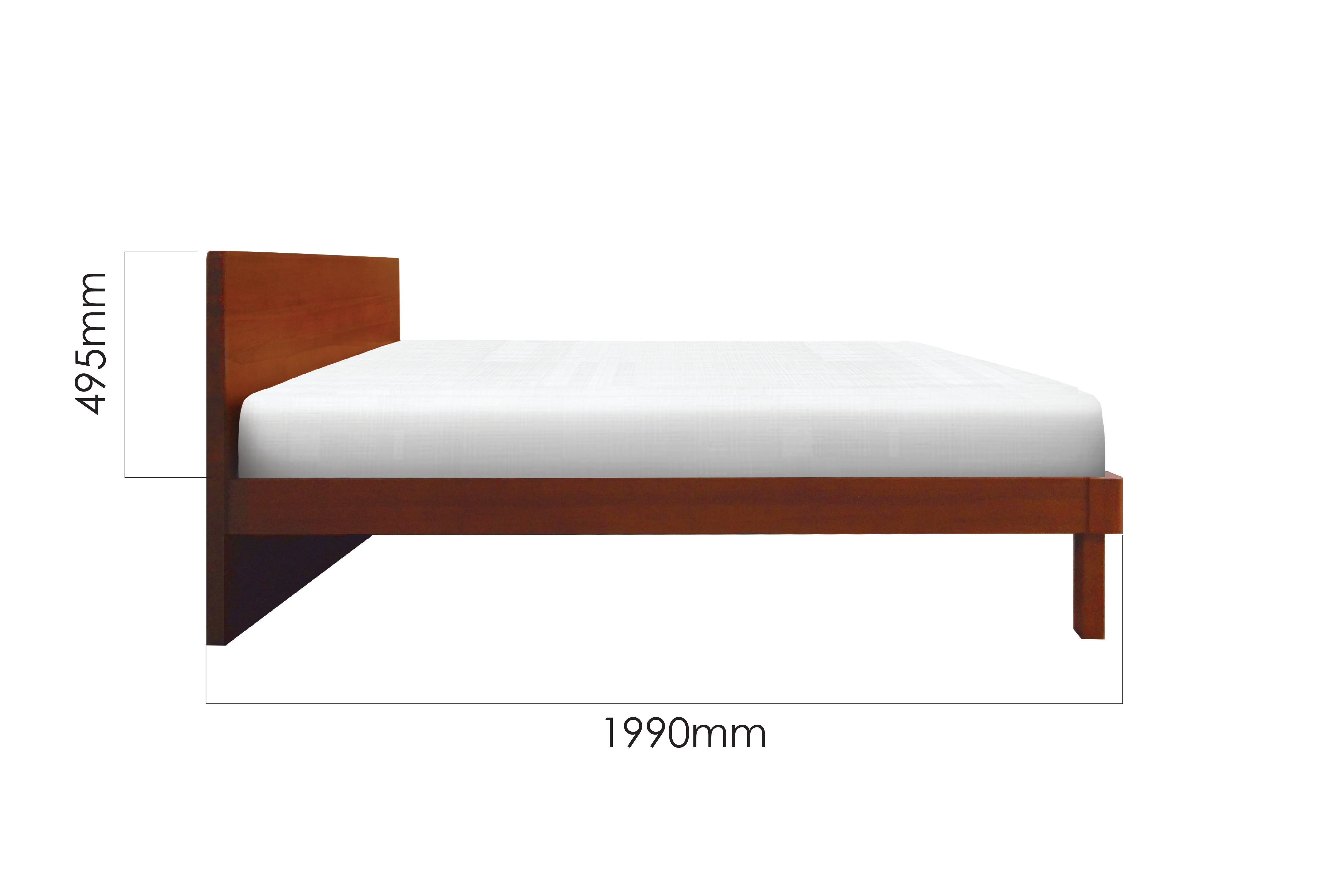 LEIKA 6FT KING BED FRAME