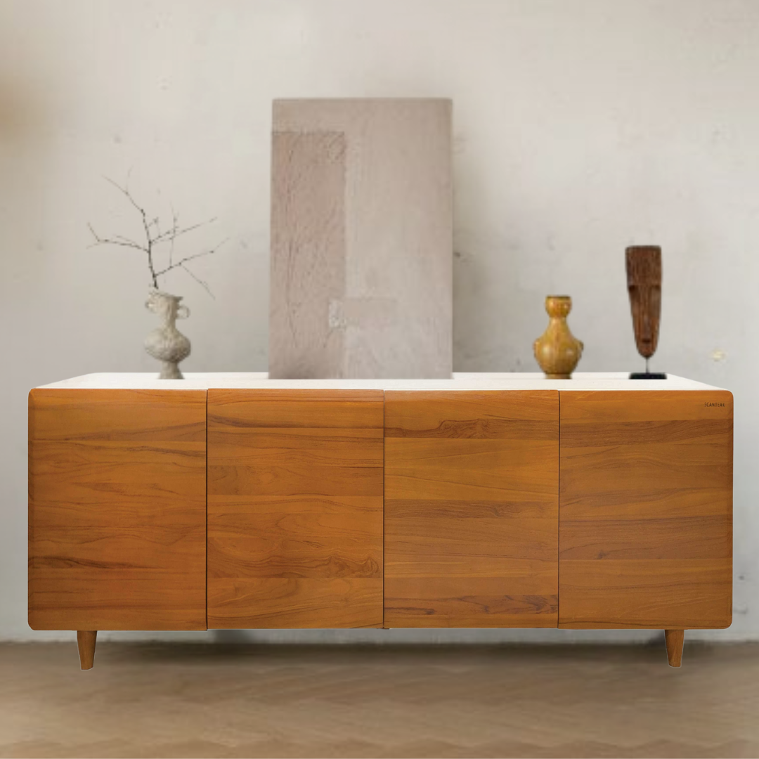 DURA 180CM MARBLE SIDEBOARD