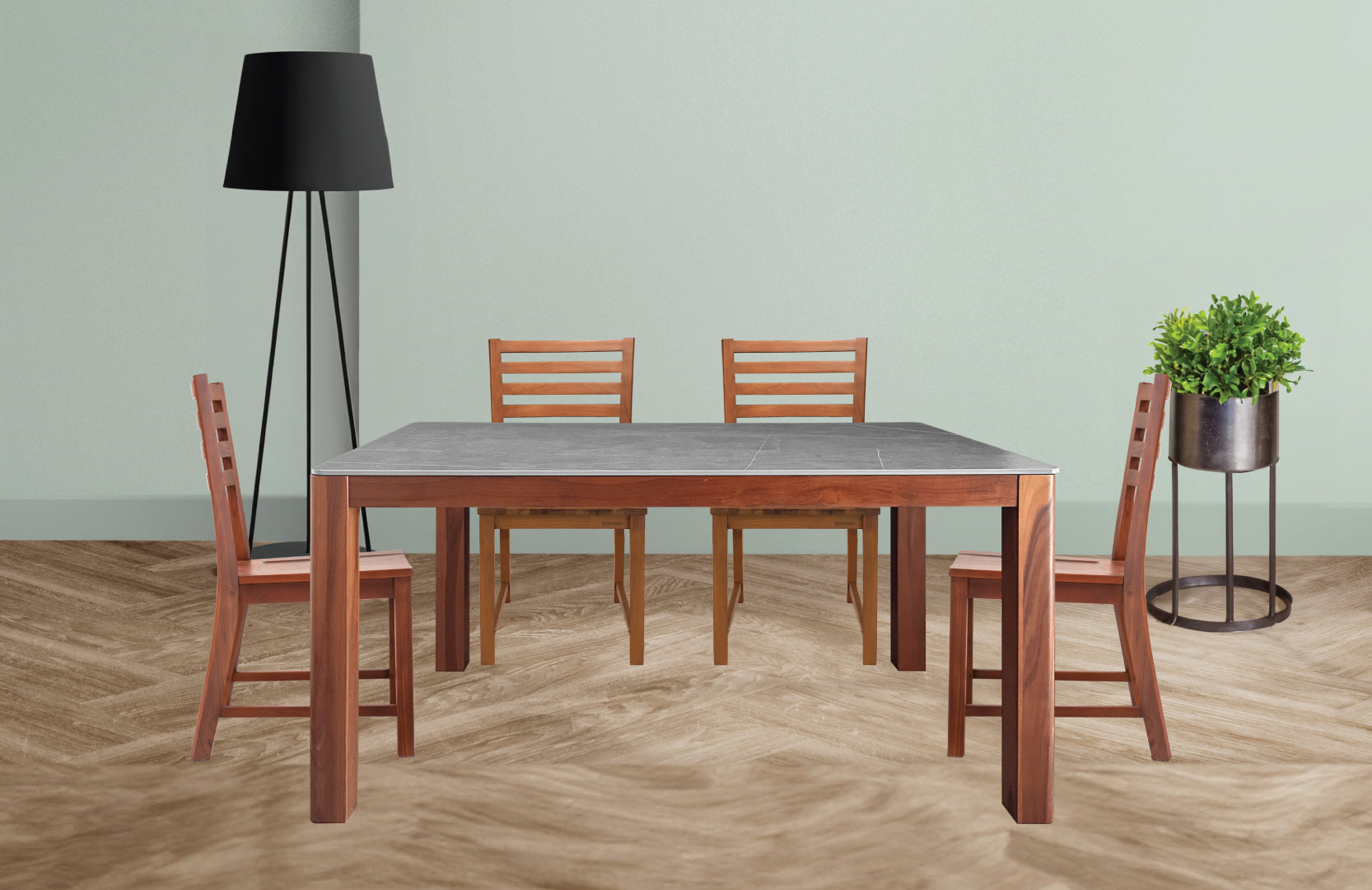 STEIN 165CM SINTERED STONE DINING TABLE