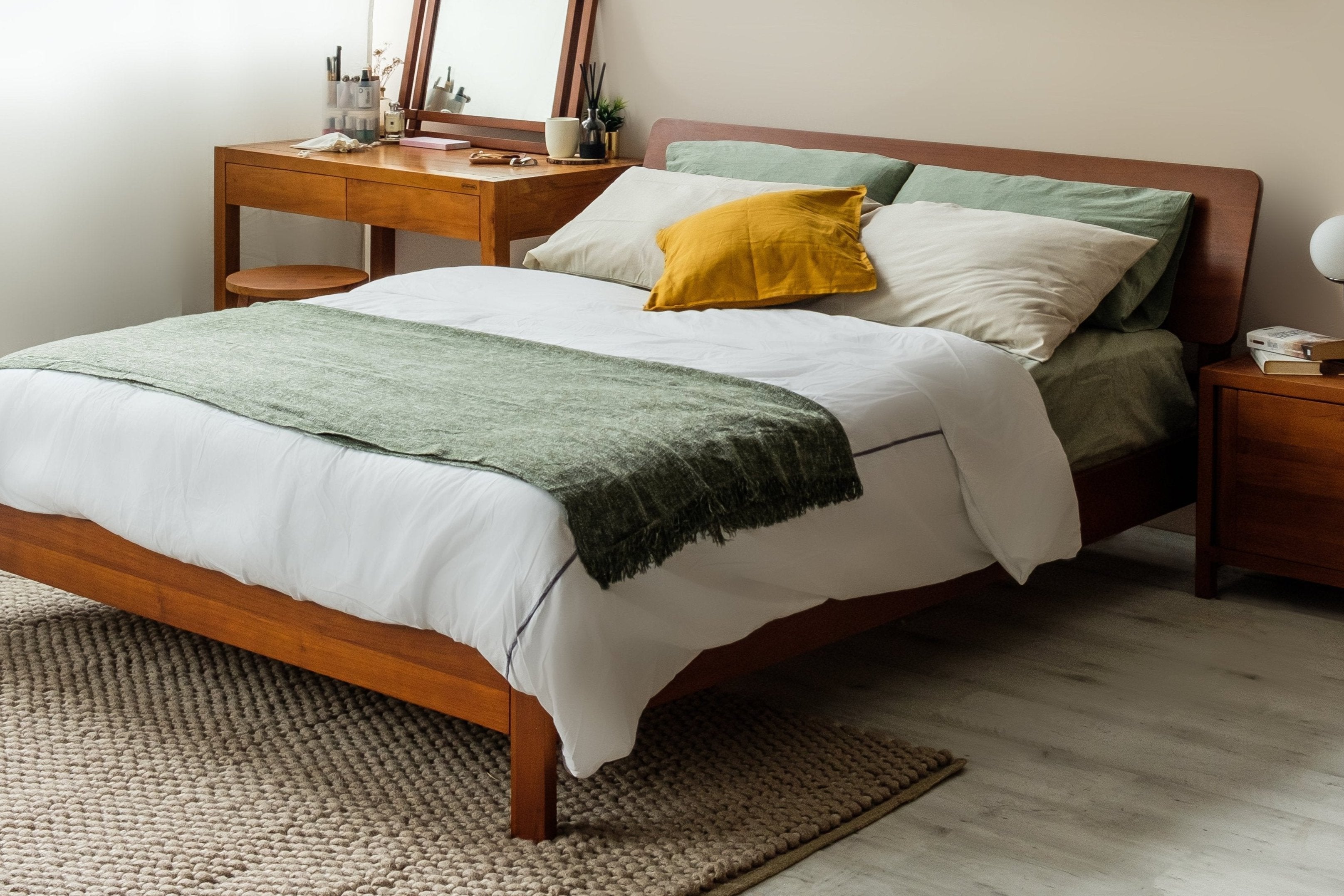 LEN 6FT KING BED FRAME