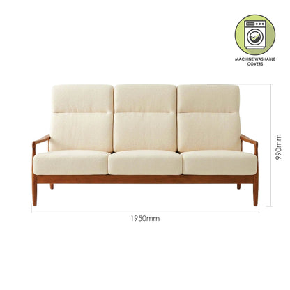 MELLA HIGH BACK SOFA 3 SEATER